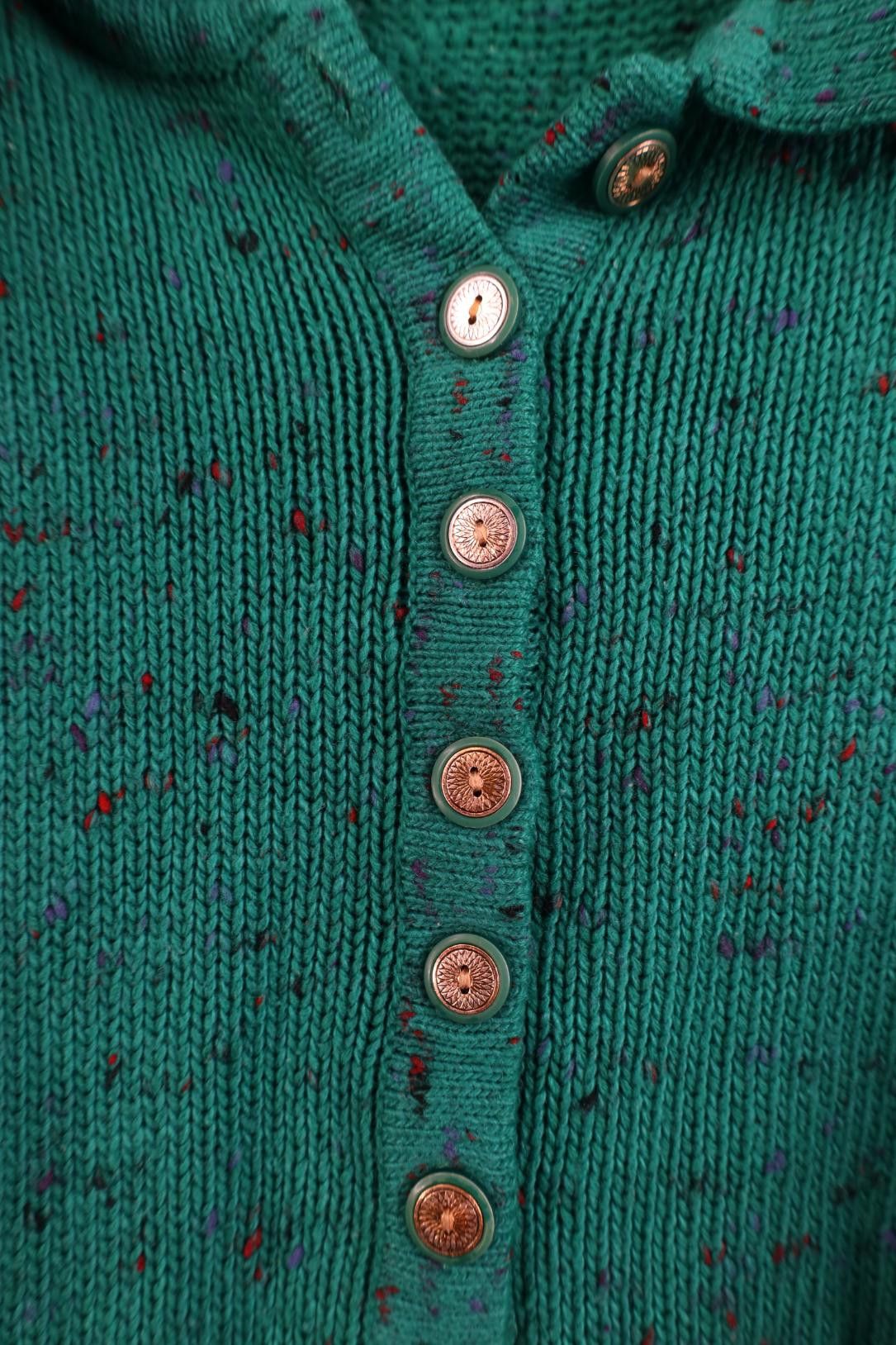 Vintage Vintage 90s Streetwear Short Sleeve Knit Collared Sweater Size ONE SIZE - 5 Thumbnail