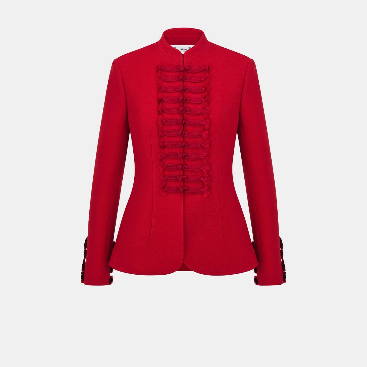 image of Dior O1Bcso1Str0524 Jacket In Red, Women's (Size Small)