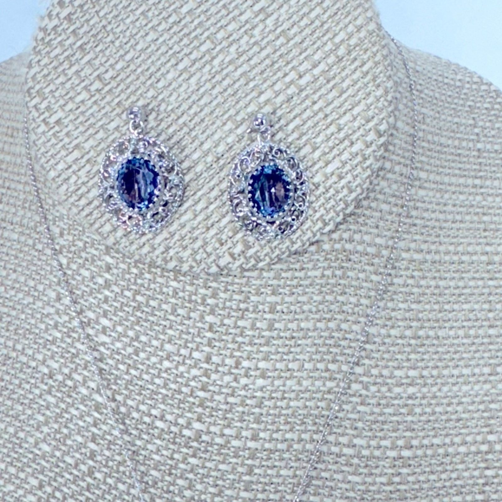 NBDN Nobrandedon VTG sterling and amethyst set Size ONE SIZE - 4 Thumbnail
