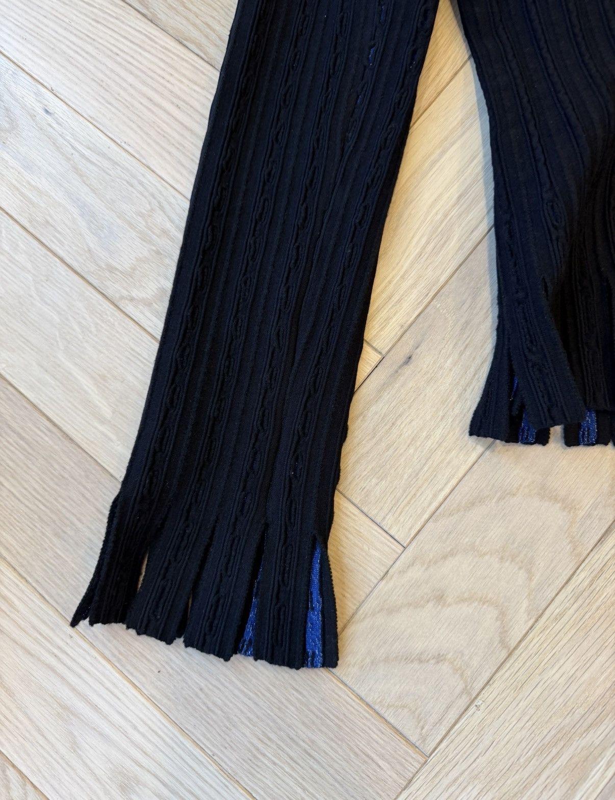 Alaia ALAÏA BLACK & BLUE ZIP UP Size M / US 6-8 / IT 42-44 - 3 Thumbnail