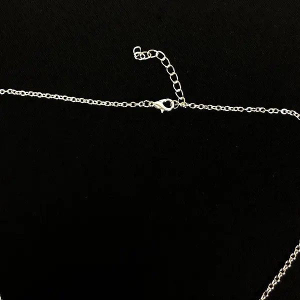 Jewelry Y2K Cross Necklace Punk Gothic Crystal Chain Size ONE SIZE - 4 Thumbnail
