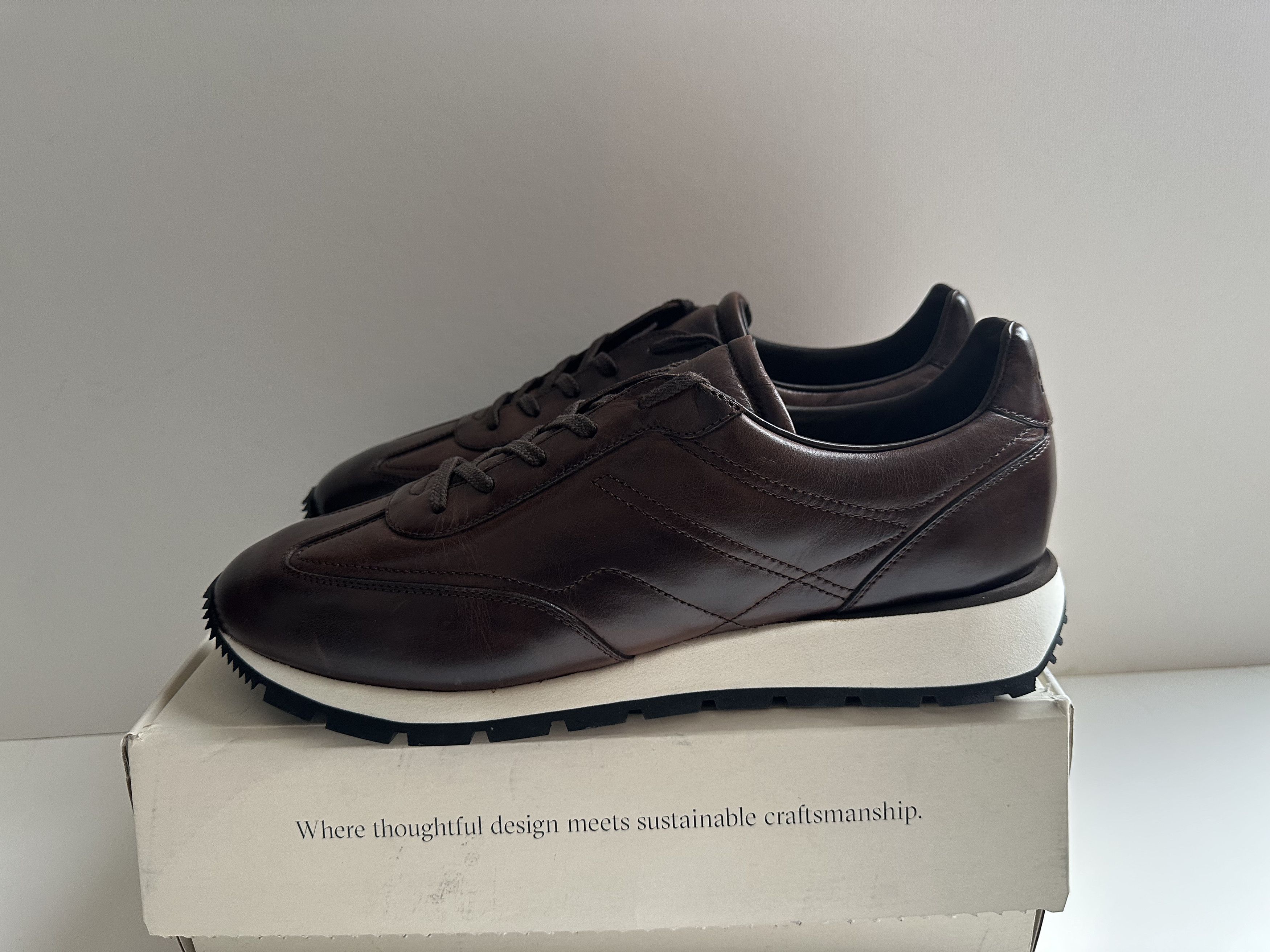 Koio Koio Retro Runners - Mocha - Size 47/US 14 (NIB) Size US 14 / EU 47 - 3 Thumbnail