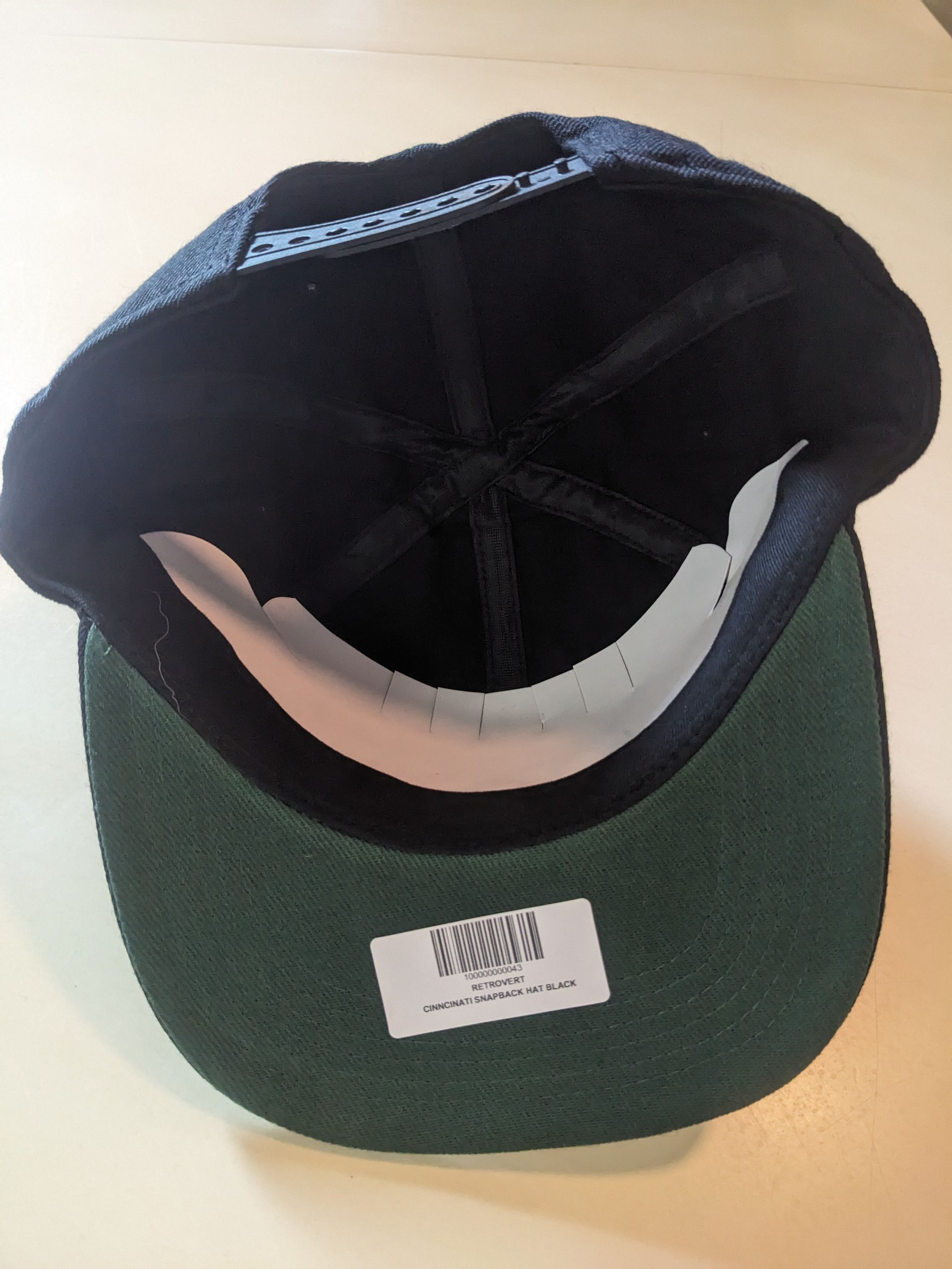 RETROVERT Cincinnati "Gucci" Hat in Black Size ONE SIZE - 5 Thumbnail
