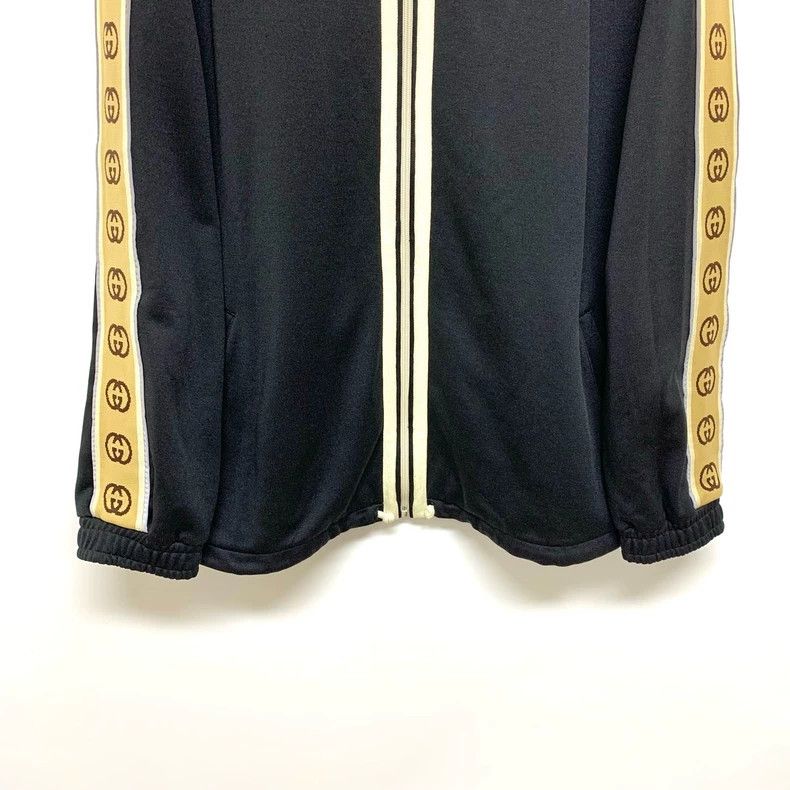 Gucci Gucci Size XXXL Black string logo jacket 2501-Nextarrow Size US XXL / EU 58 / 5 - 6 Thumbnail
