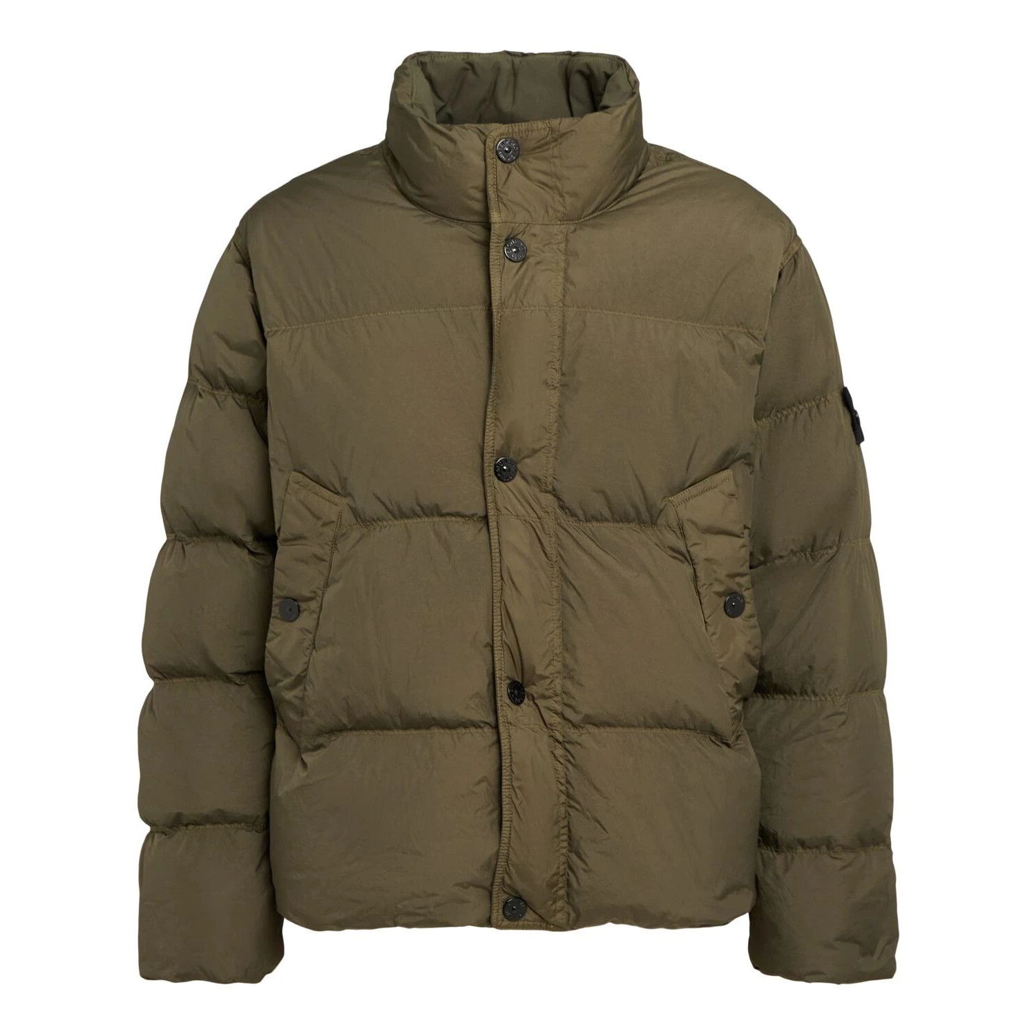 STONE ISLAND $1200 Green Down Jacket New & Authentic (Men's