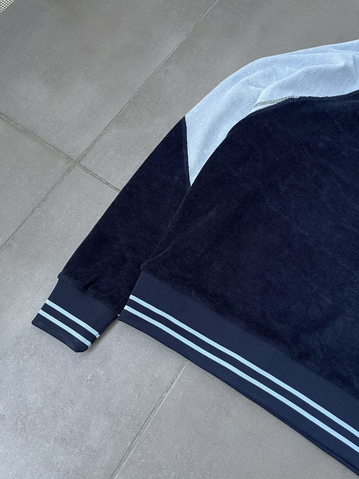 Saul Nash !DS! SS23 Saul Nash Navy Paneled Sweatshirt Size US L / EU 52-54 / 3 - 17 Thumbnail
