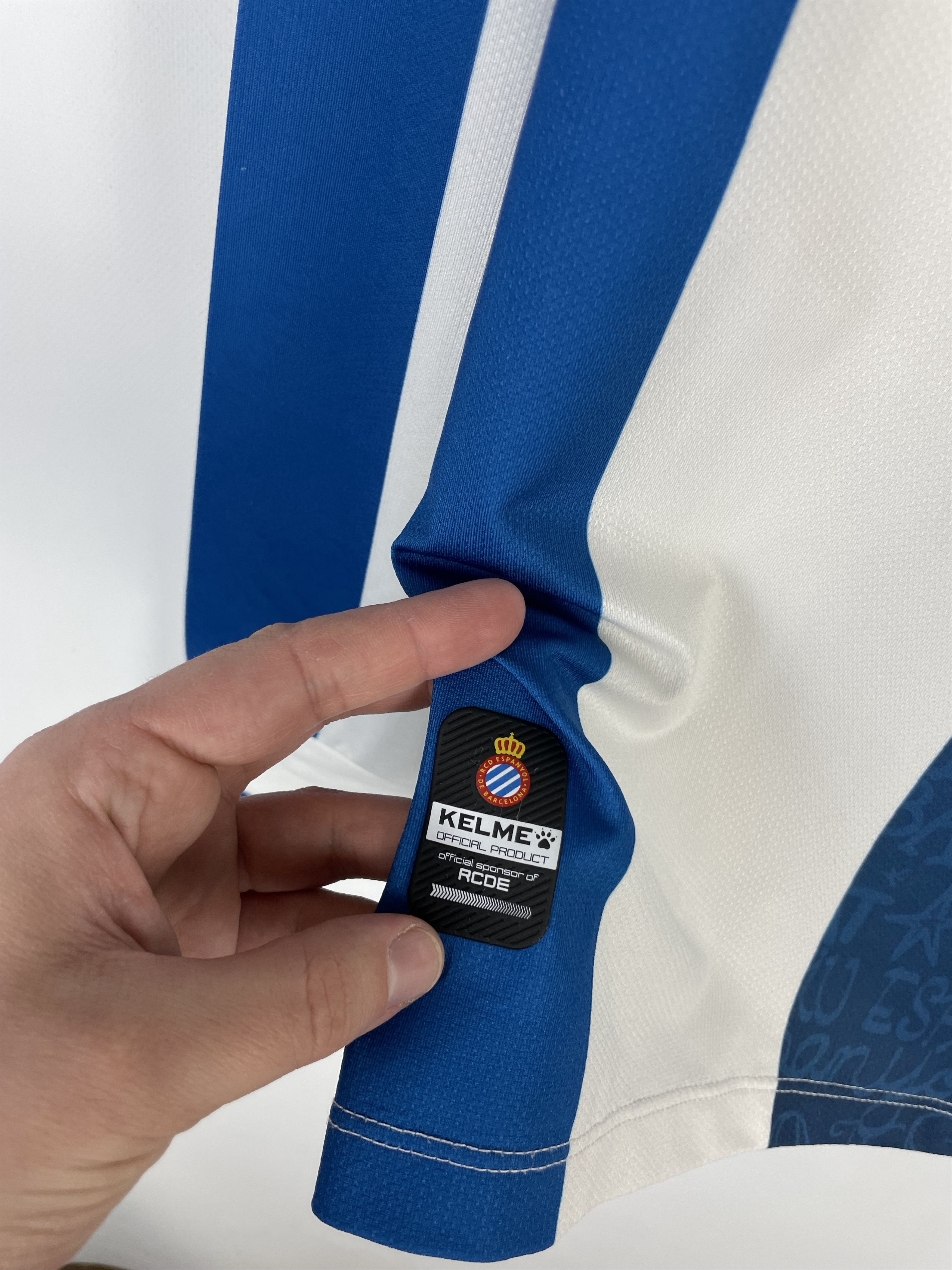 Vintage Kelme Espanyol Jersey Long Sleeve Home Size US L / EU 52-54 / 3 - 7 Thumbnail