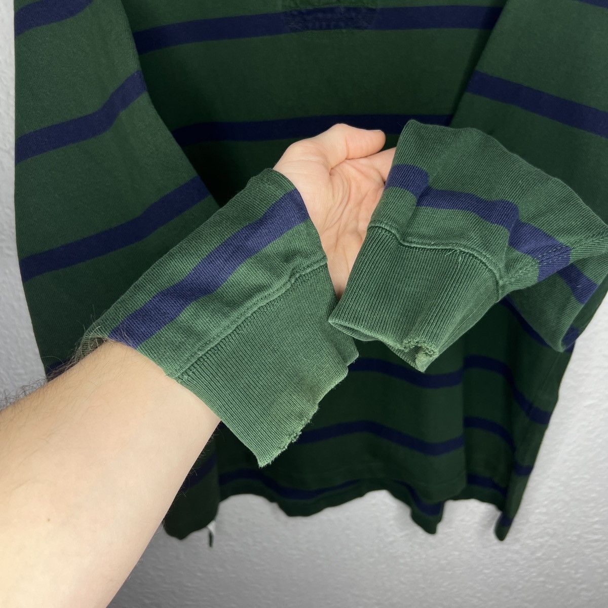 Polo Ralph Lauren Vintage Ralph Lauren Polo Rugby Longsleeve Sweatshirt Size US XL / EU 56 / 4 - 5 Thumbnail