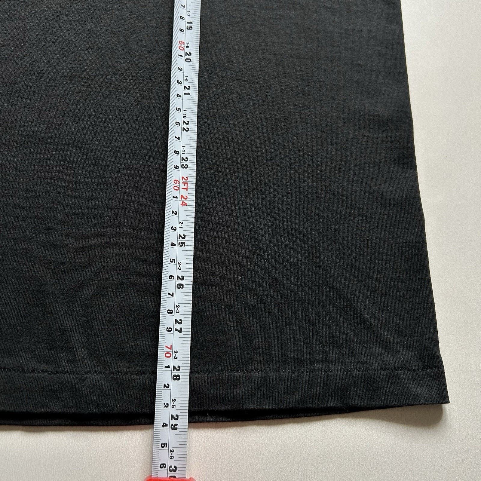Vintage Vintage Faded Black Pocket T-Shirt Large 90s Single Stitch Size US L / EU 52-54 / 3 - 6 Thumbnail