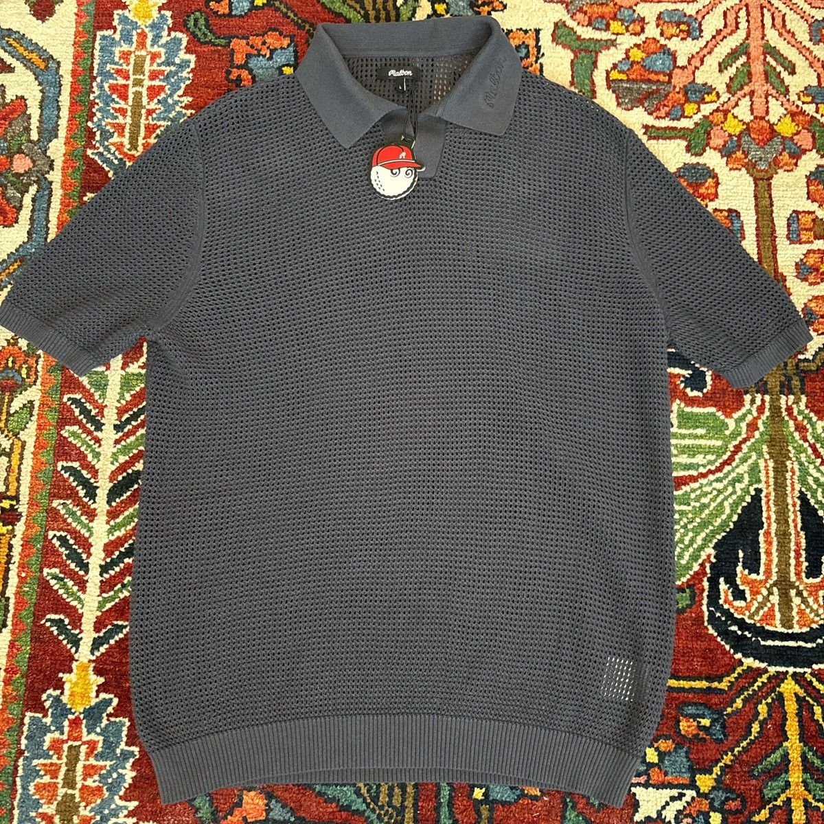 Malbon Malbon Mesh Vacation Polo Size US L / EU 52-54 / 3 - 1 Thumbnail
