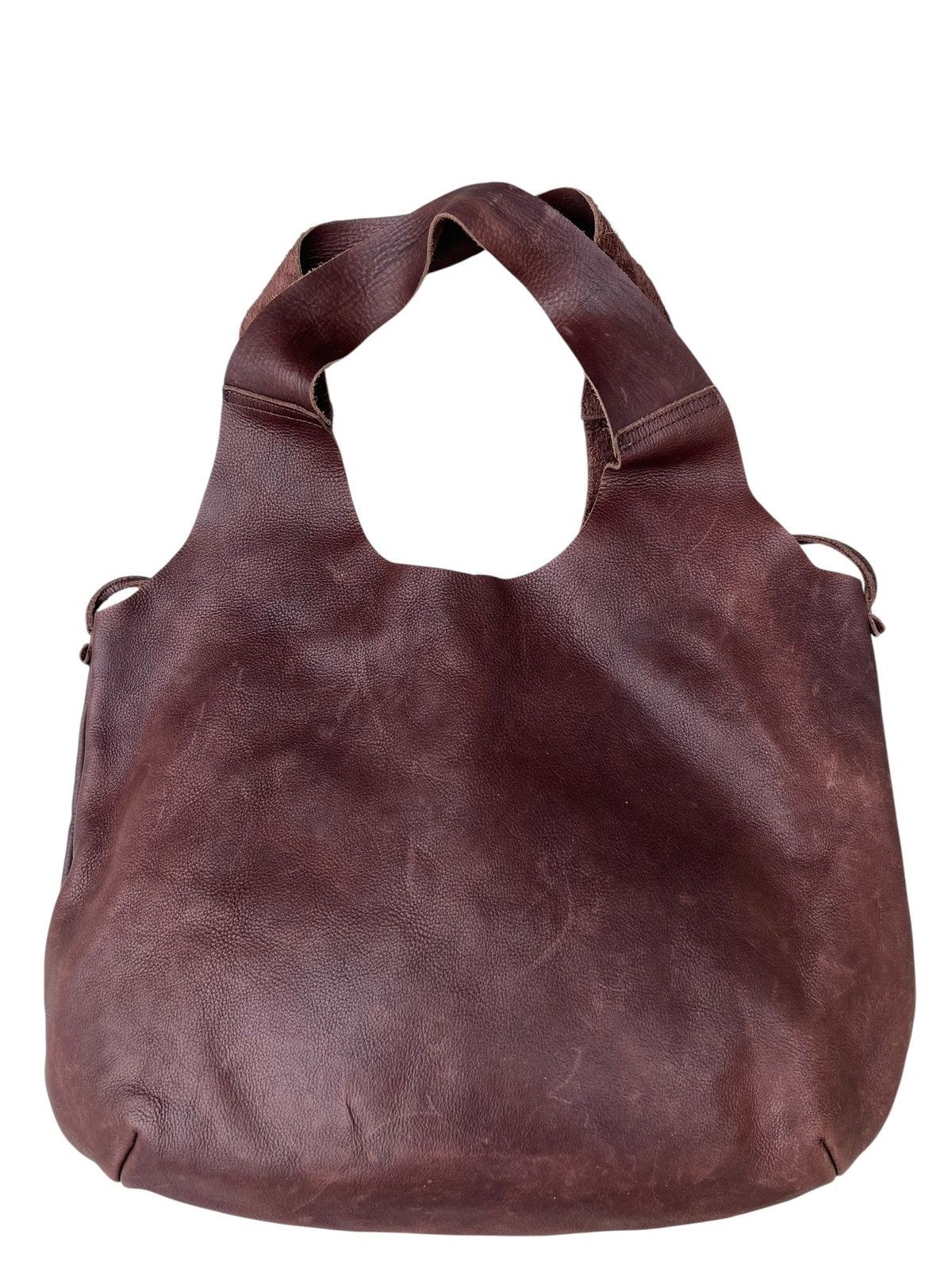 Leather Agreablement Tiara Japan Patina Leather Hobo Bag Size ONE SIZE - 12 Thumbnail
