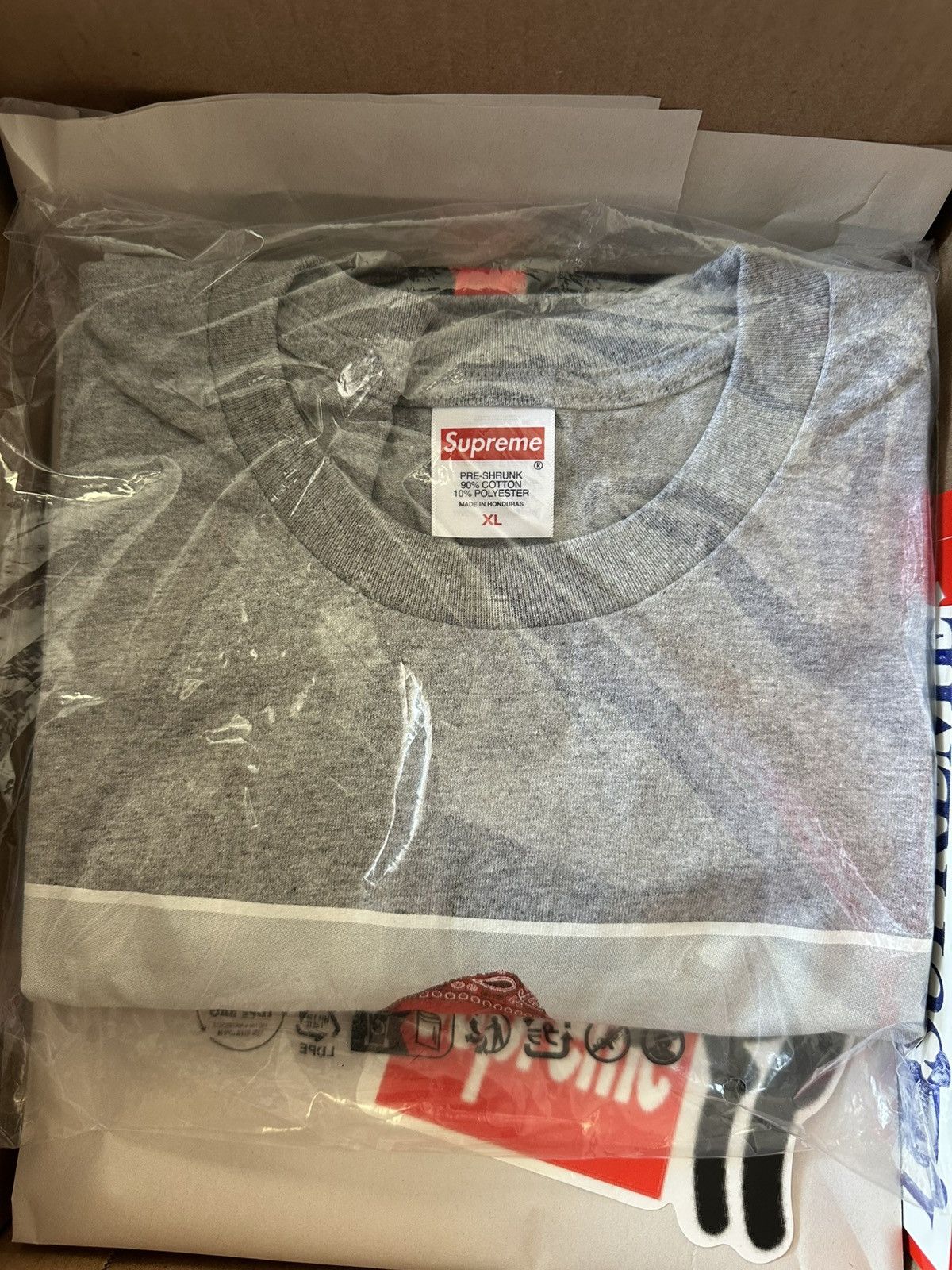 Supreme Supreme Playboy Carti Tee Grey XL Size US XL / EU 56 / 4 - 2 Thumbnail