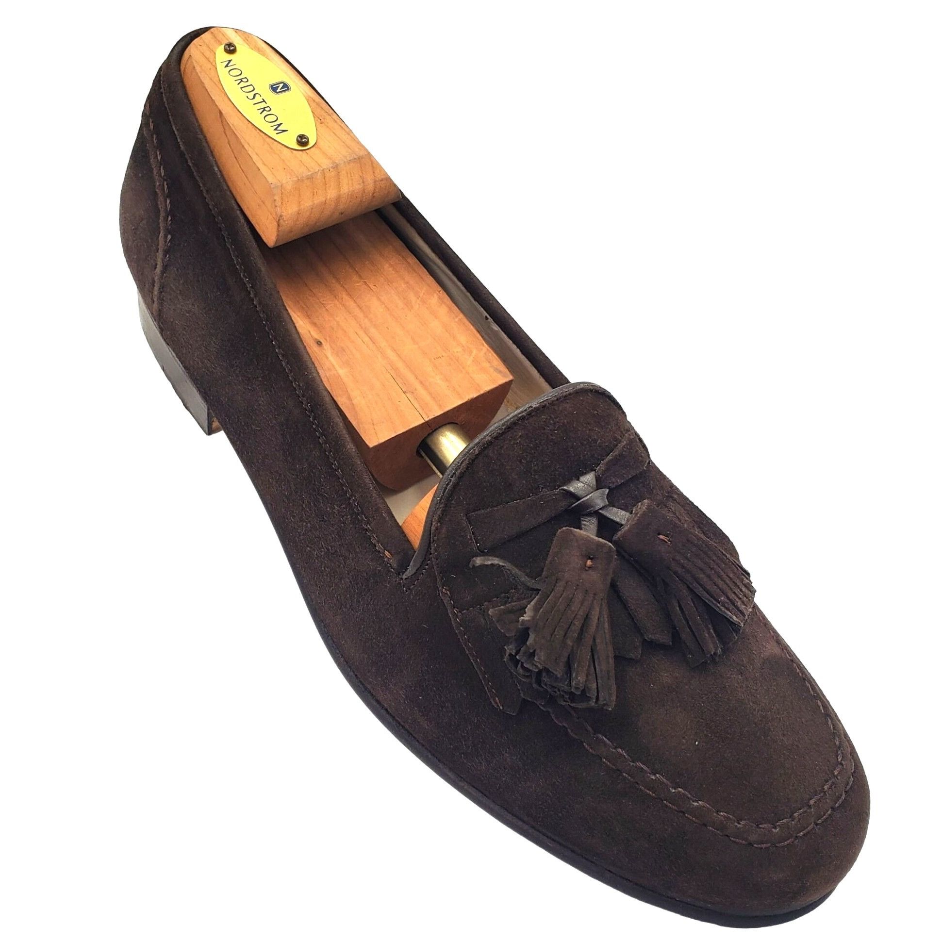 Cole Haan Italy Bragano Cole Haan Men's size 7.5 Brown Suede Leather L Size US 7.5 / EU 40-41 - 6 Thumbnail