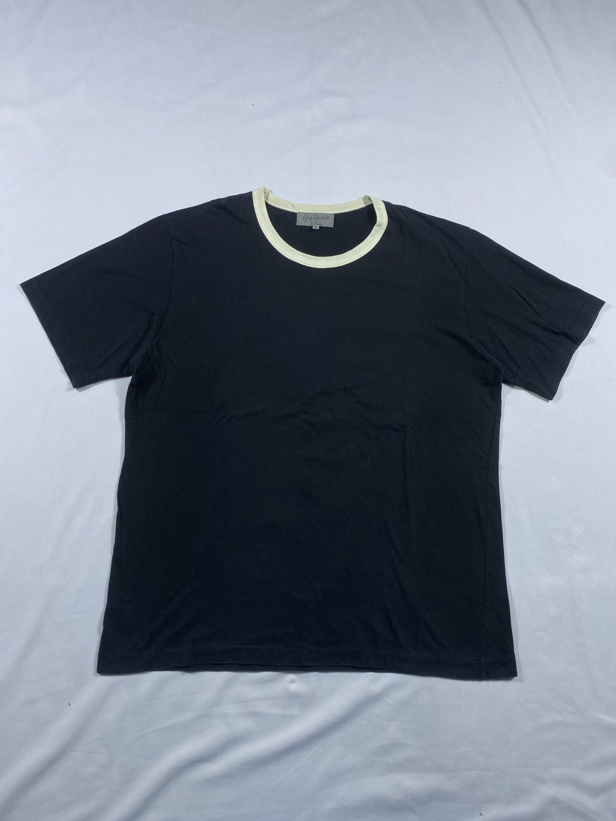 YOHJI YAMAMOTO Oversize singel stitch tee
