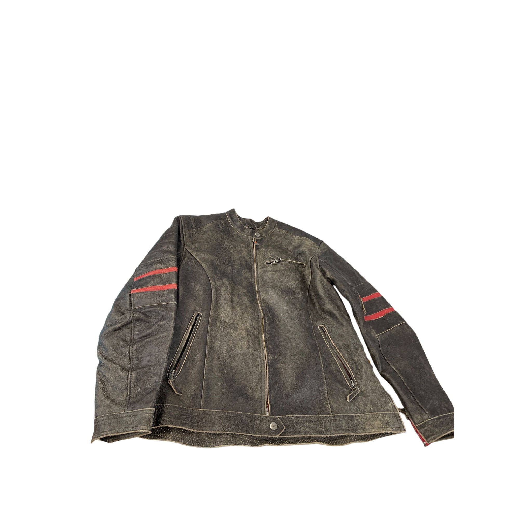 Other Power Trip Womens Brown Leather Motorcycle casual Jacket SKU Size L / US 10 / IT 46 - 1 Thumbnail