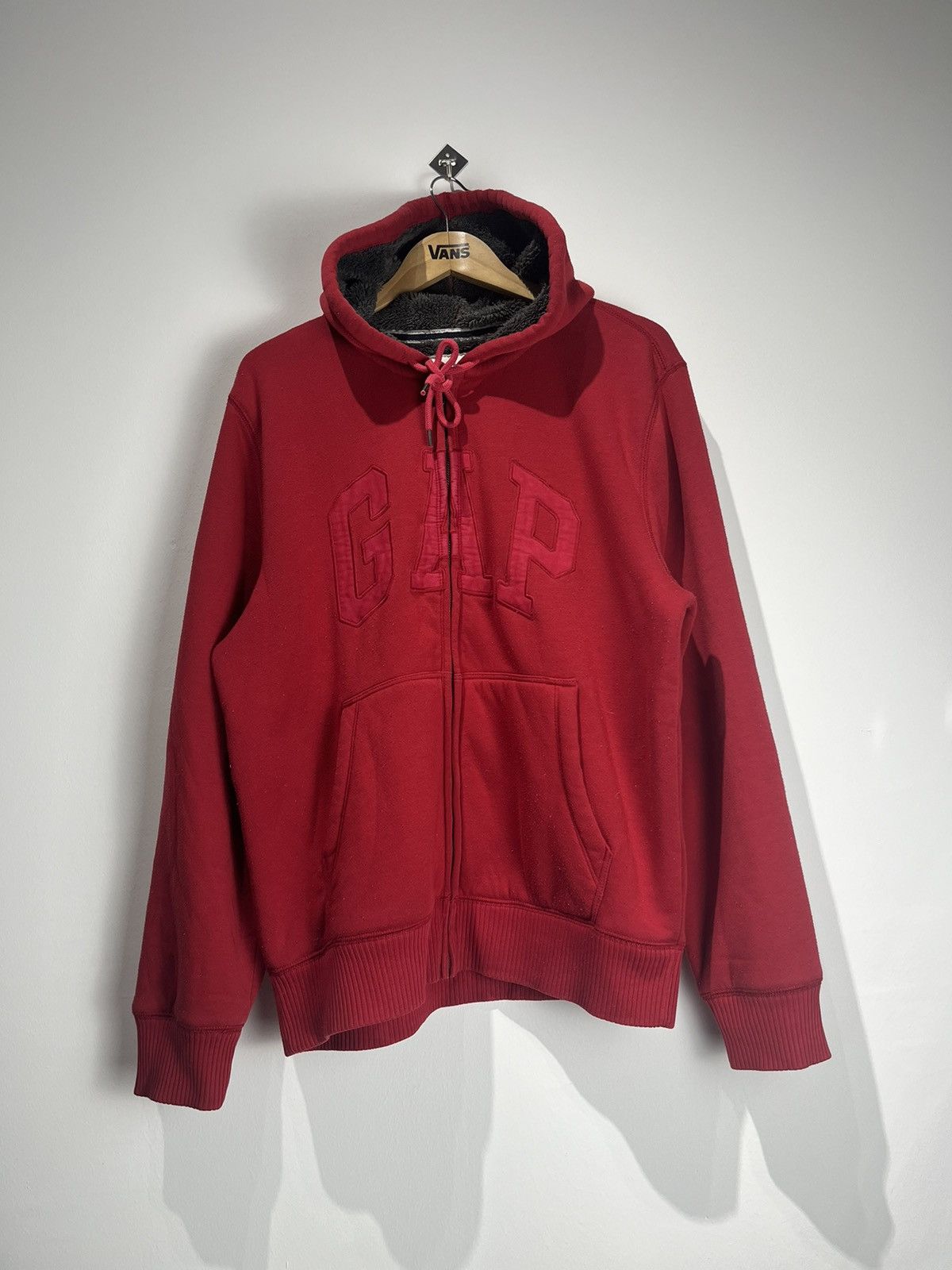 Gap × Yeezy Vintage Gap Sherpa Hoodie Zipper Size US XL / EU 56 / 4 - 1 Thumbnail