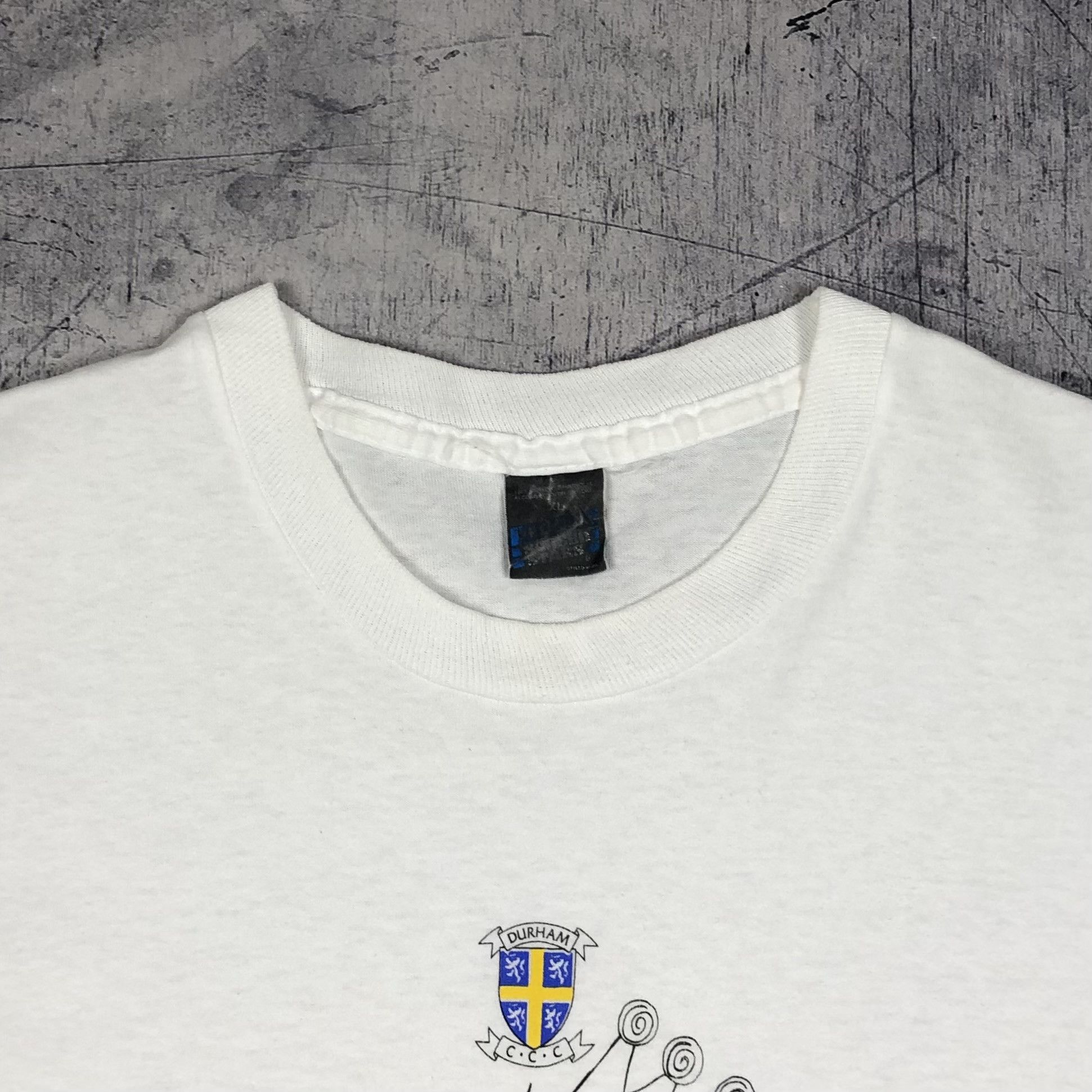 Retrofit 90s Newcastle Mascot Lion Durham Cricket Club Tee Size US XL / EU 56 / 4 - 9 Thumbnail