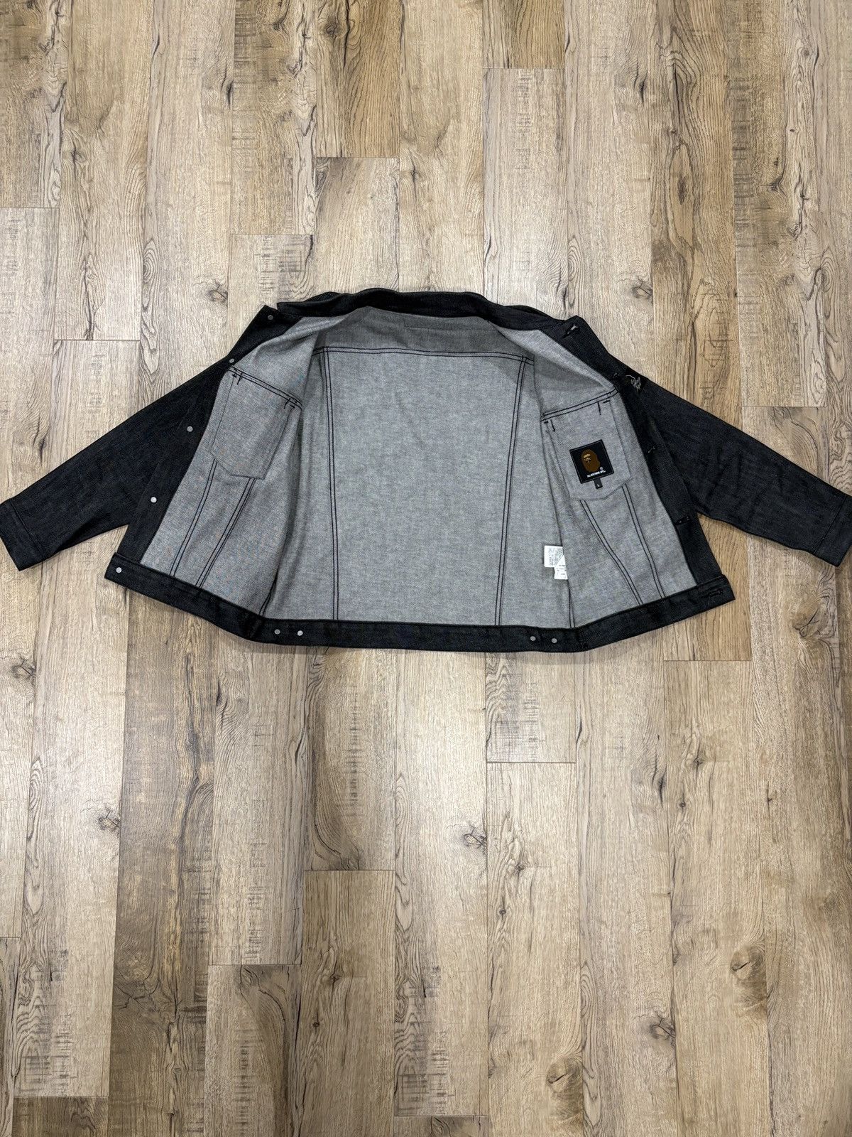 Bape Bape jeans jacket Size US L / EU 52-54 / 3 - 8 Thumbnail
