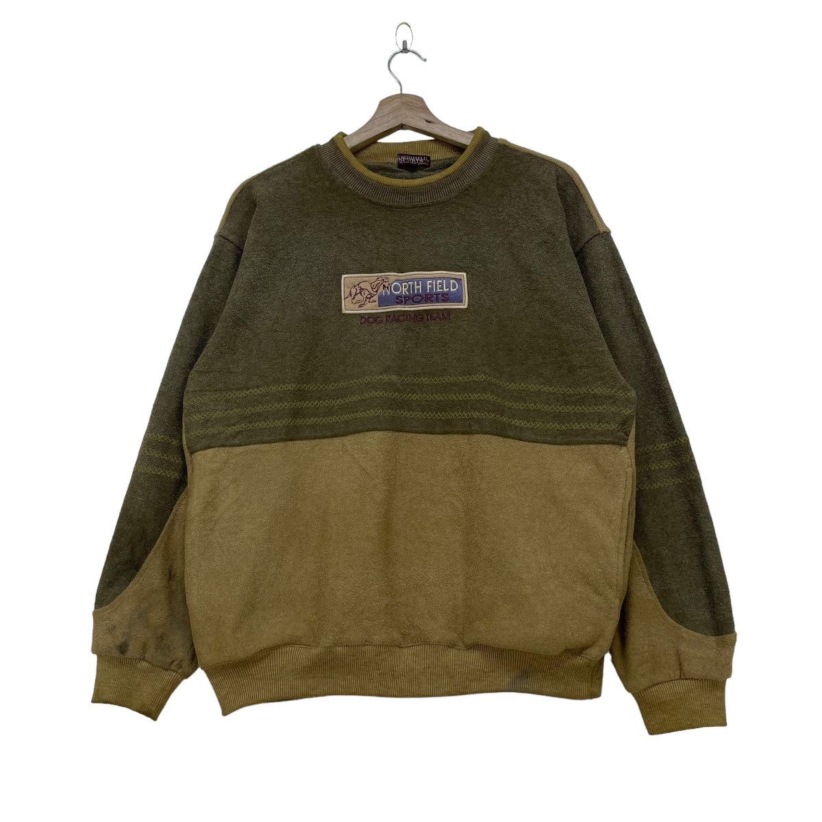 Lindbergh × Vintage Vintage North Field Sport Dog Racing Sweatshirt Jacket Size US M / EU 48-50 / 2 - 1 Thumbnail