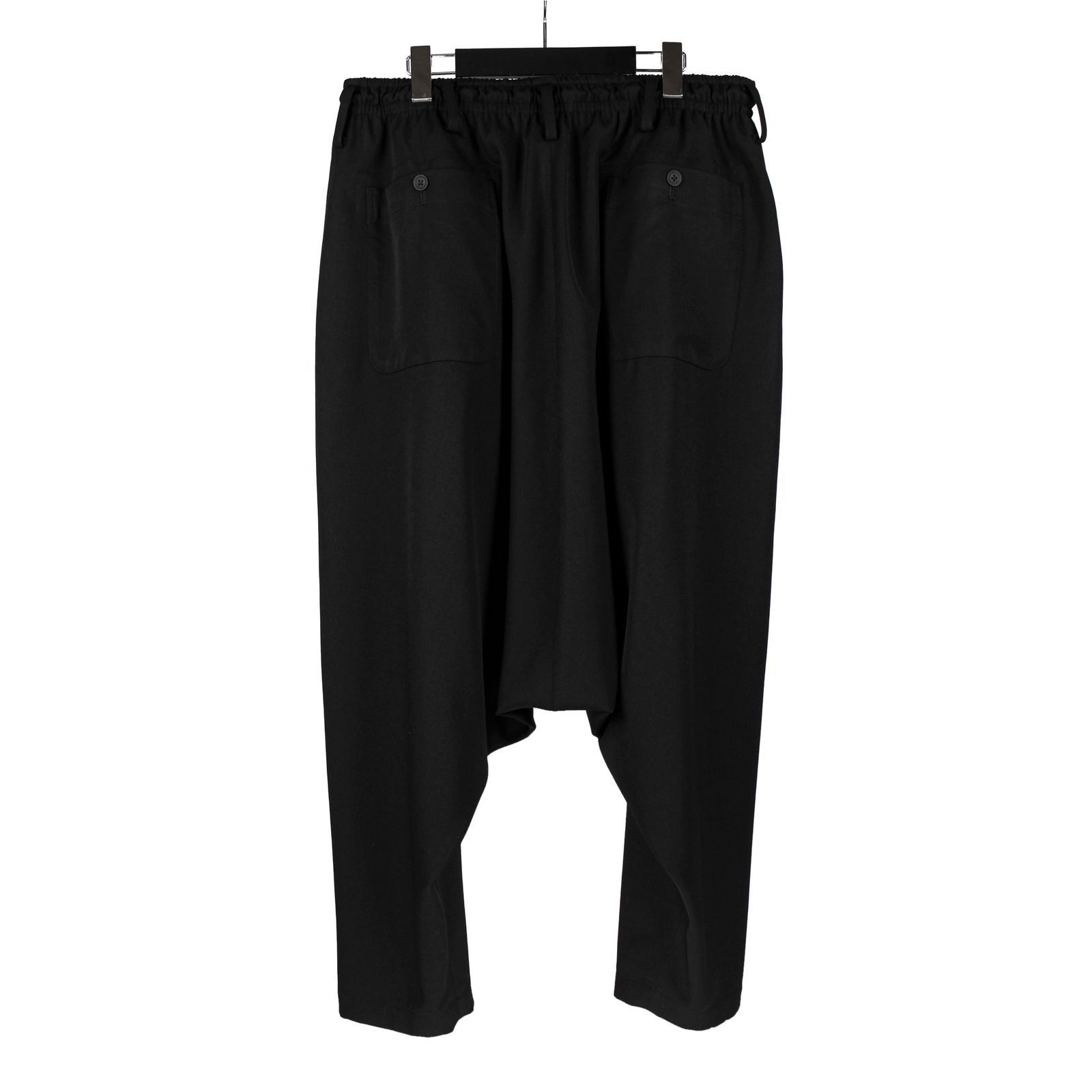 Yohji Yamamoto Yohji Yamamoto Pour Homme - W/Gabardine Sarouel Pants Size US 32 / EU 48 - 4 Thumbnail