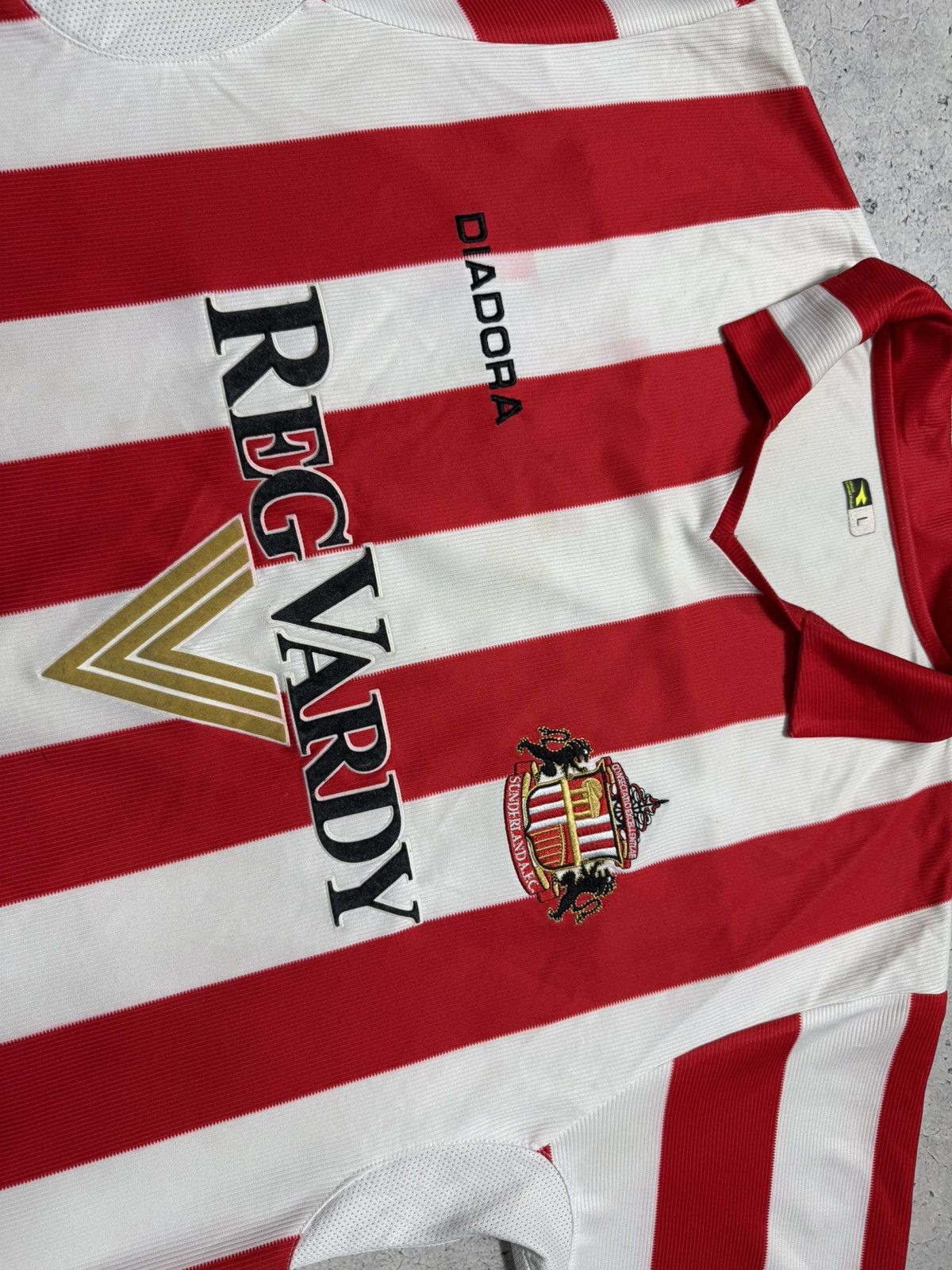 Diadora Diadora FC Sunderland 2004/2005 Vintage Soccer Jersey Size US L / EU 52-54 / 3 - 6 Thumbnail