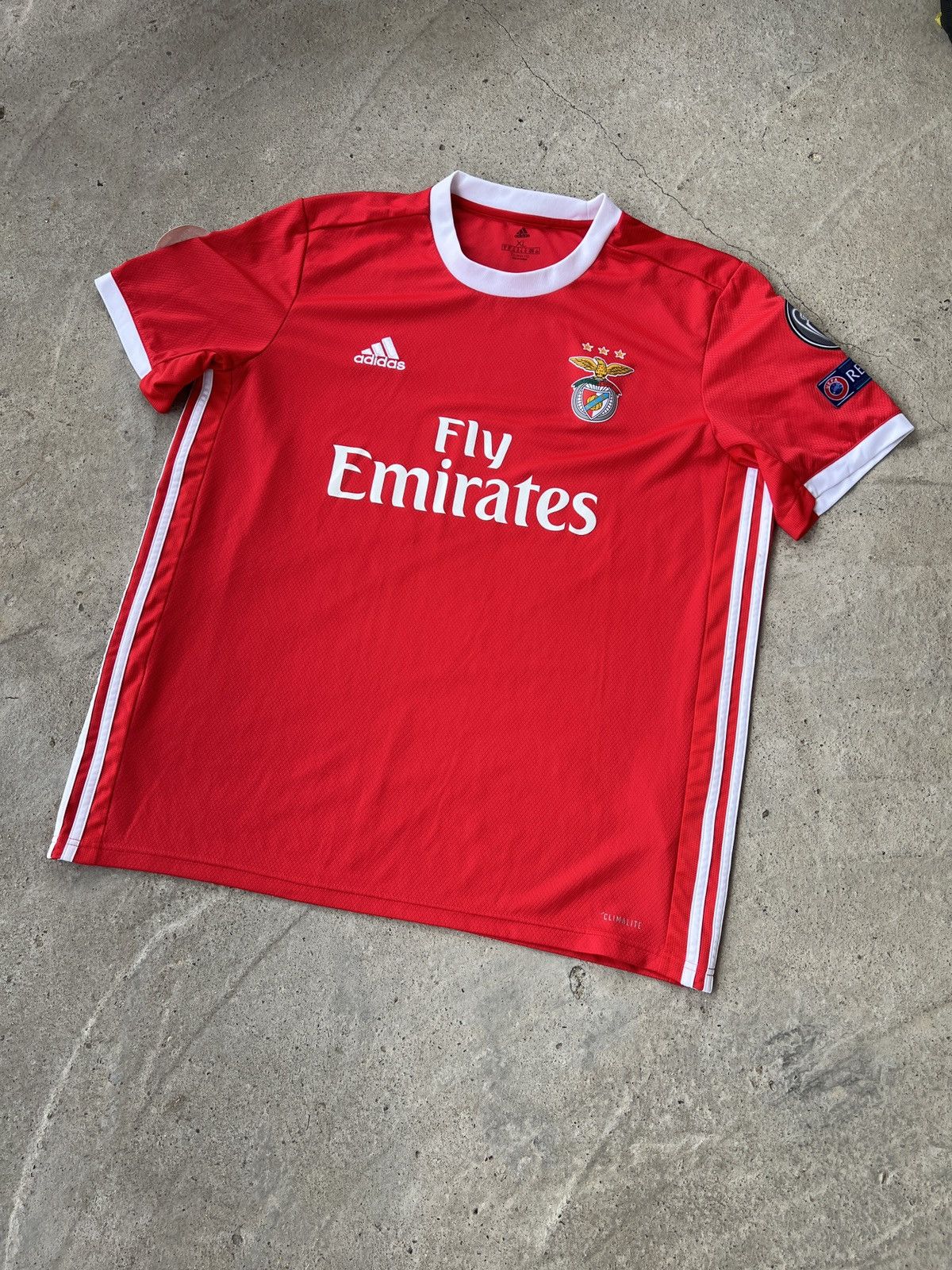 Adidas Adidas Benfica Champion League Jersey Size US XL / EU 56 / 4 - 1 Thumbnail