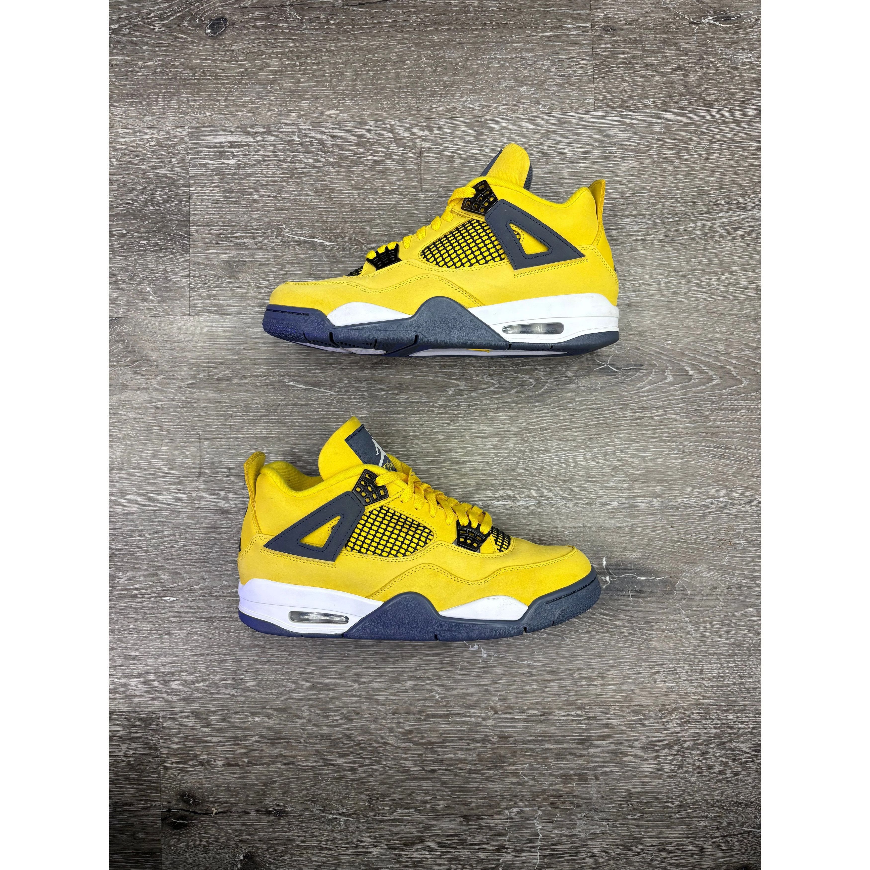 Jordan Brand Air Jordan 4 Retro "Lightning" (2021) **PRE-OWNED** Size US 7 / EU 40 - 1 Thumbnail