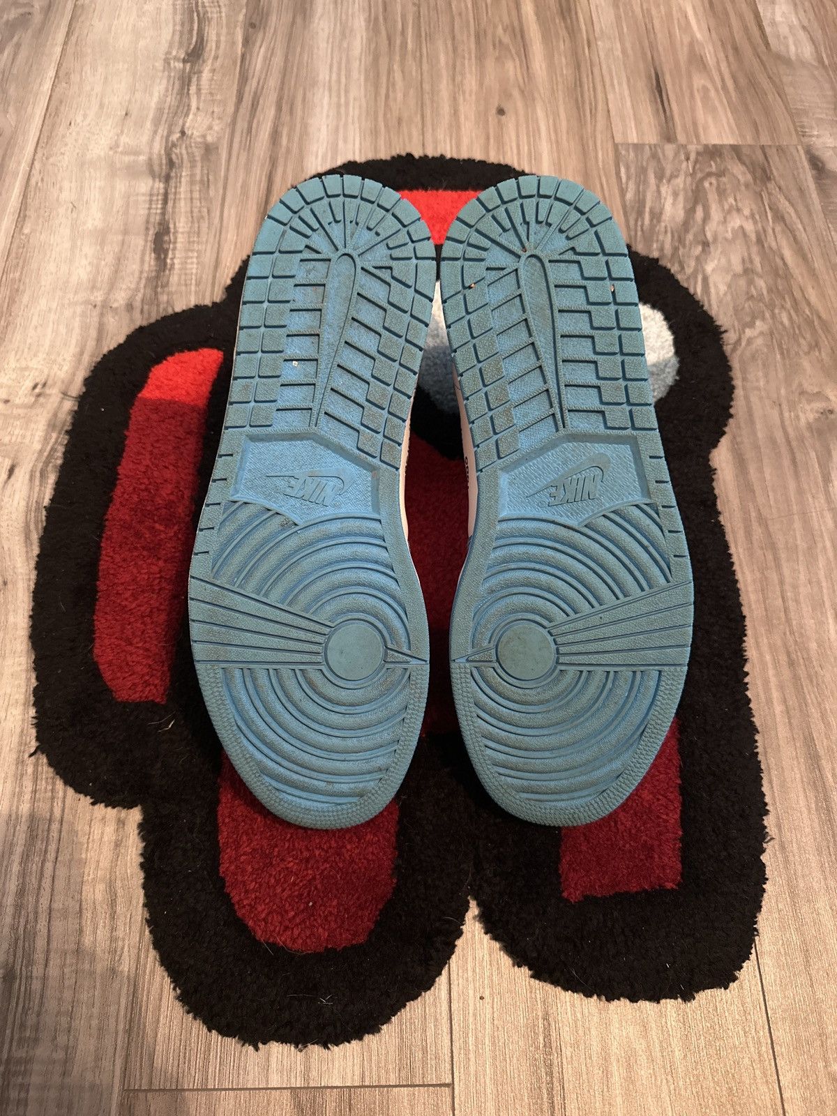 Nike × Off-White Off-White Jordan 1 Unc Size US 12 / EU 45 - 2 Thumbnail