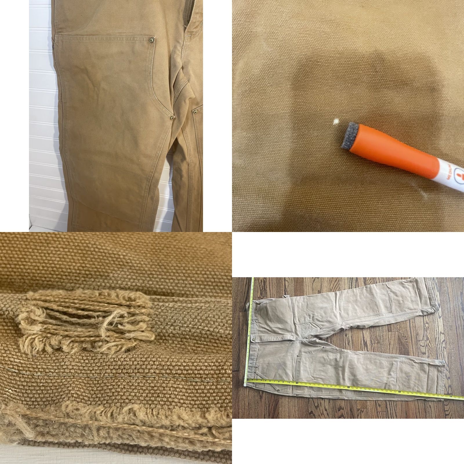 Carhartt VINTAGE Carhartt B01 Brown Double Knee Carpenter Pants Men 42x32 Workwear Carpenters Duck Canvas Size US 42 / EU 58 - 9 Thumbnail