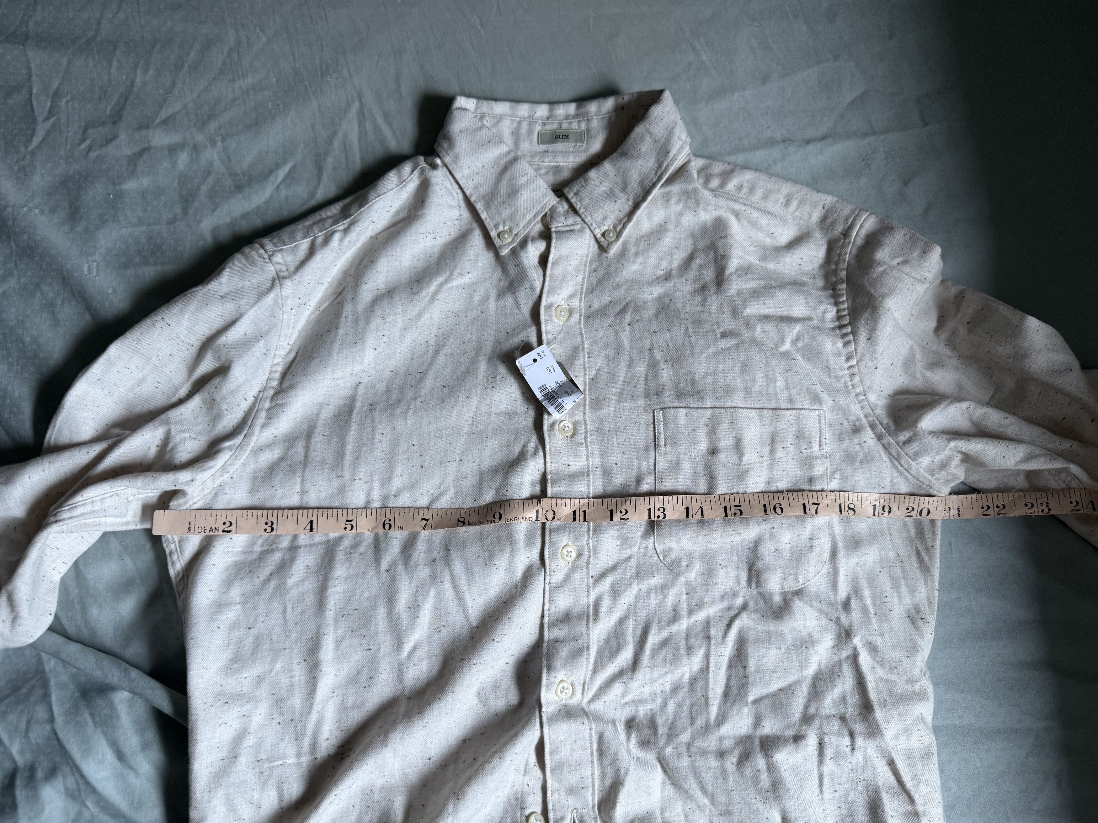 J.Crew J. Crew Donegal Button Up Shirt slim fit medium $98 Size US M / EU 48-50 / 2 - 4 Thumbnail