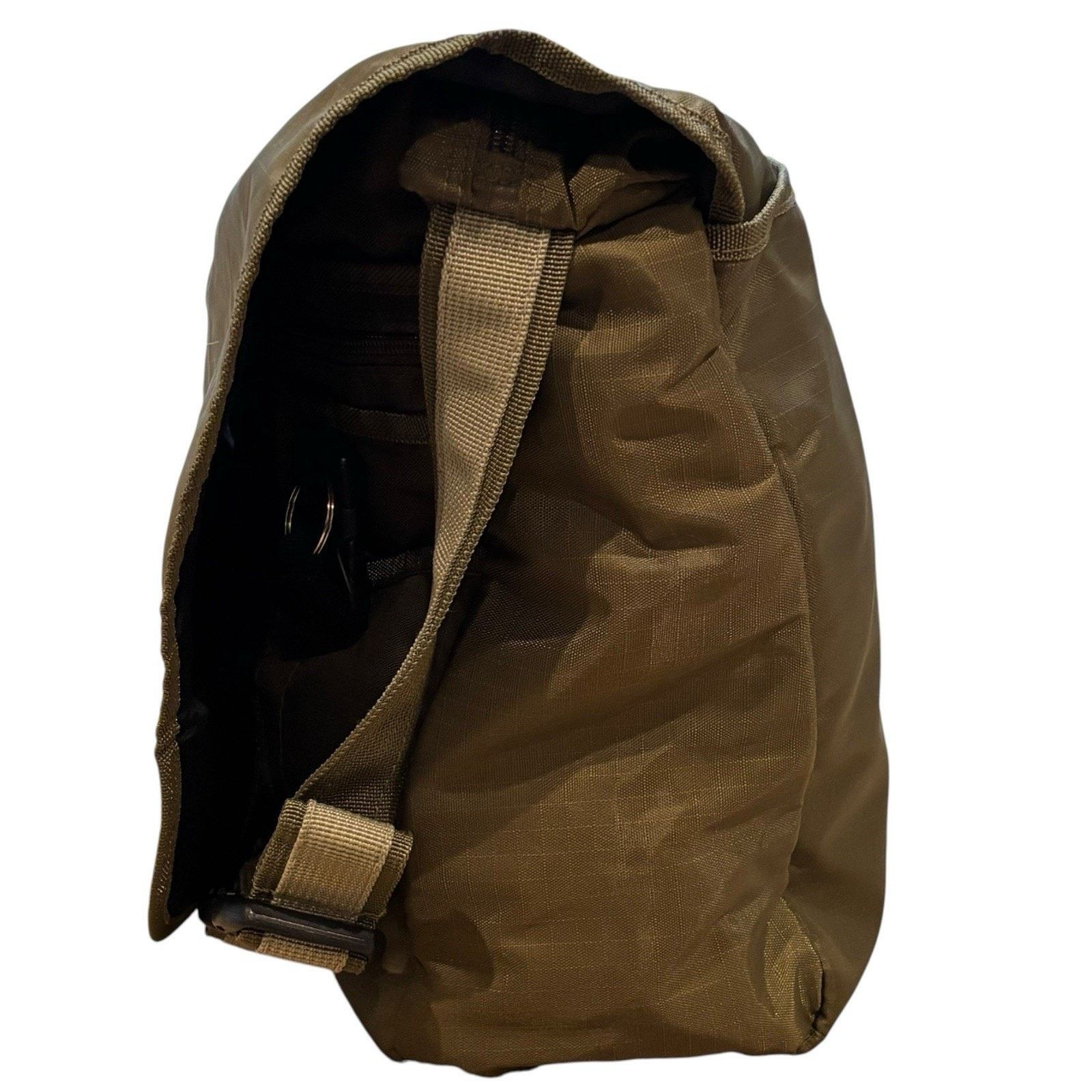 Gap Gap 2002 Olive Green Nylon Messenger Bag NEW WITH TAGS Size ONE SIZE - 5 Thumbnail