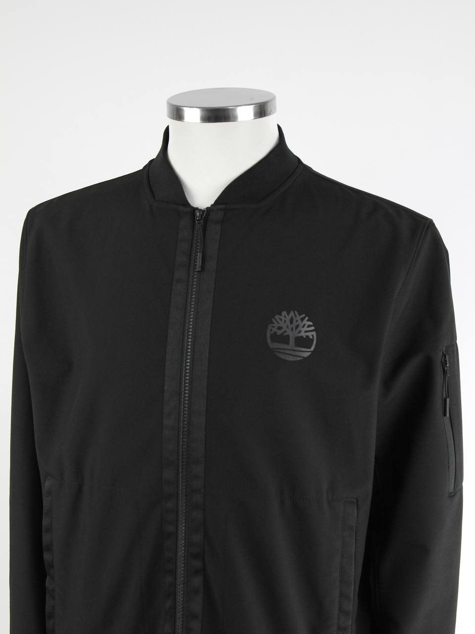Timberland TIMBERLAND Black collarless softshell with logo Size US M / EU 48-50 / 2 - 5 Thumbnail