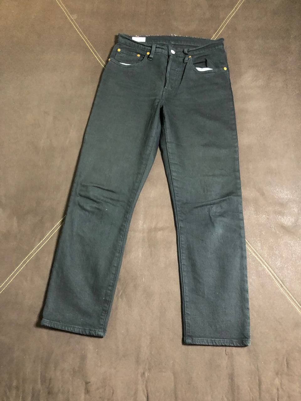 Levi's 501 Black Levi's Jeans Button Fly streetwear Size US 26 / EU 42 - 1 Thumbnail
