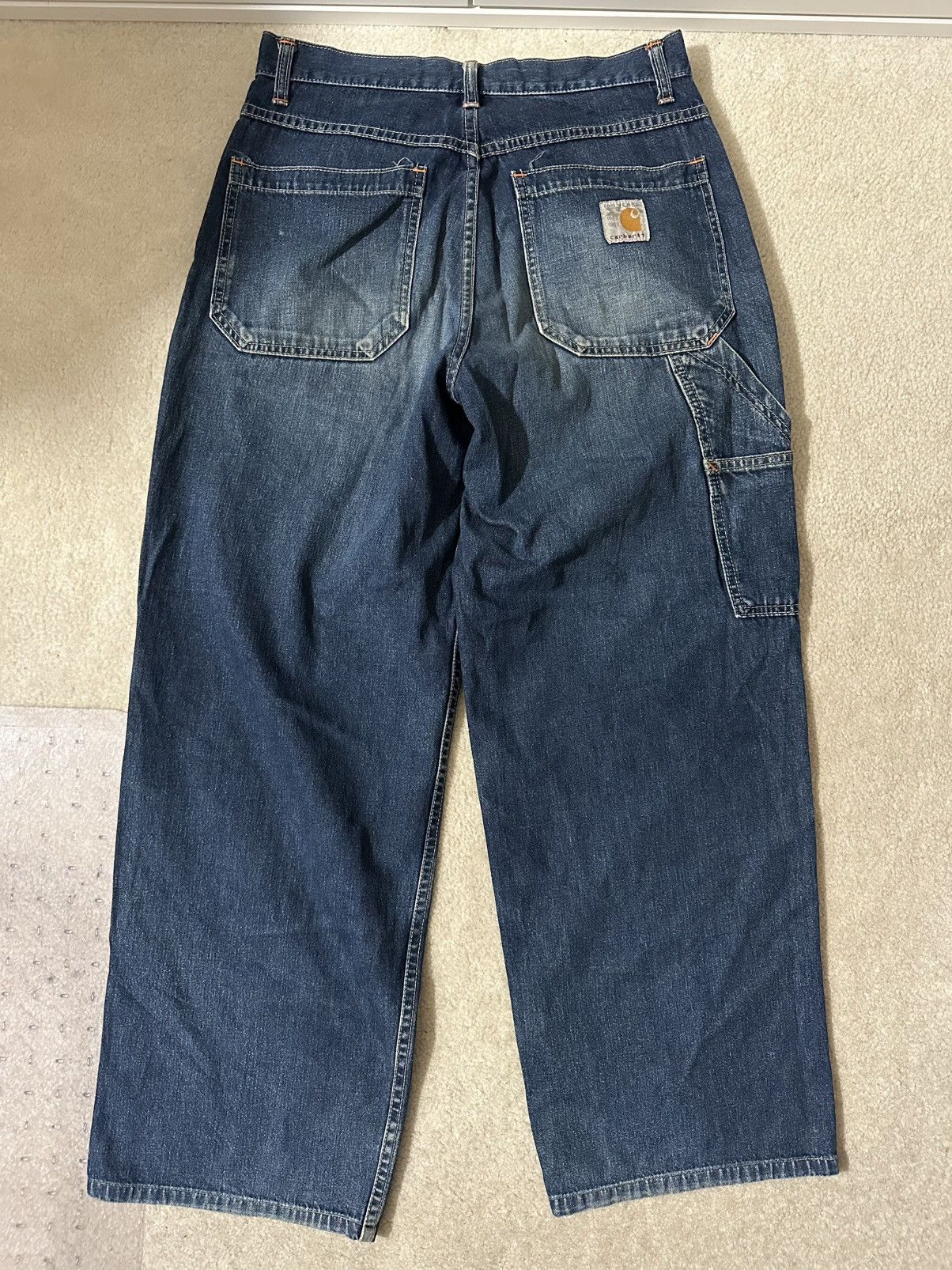 Carhartt Vintage Baggy 1989 Carhartt Jeans 100 Anniversary Edition Size US 29 - 2 Thumbnail
