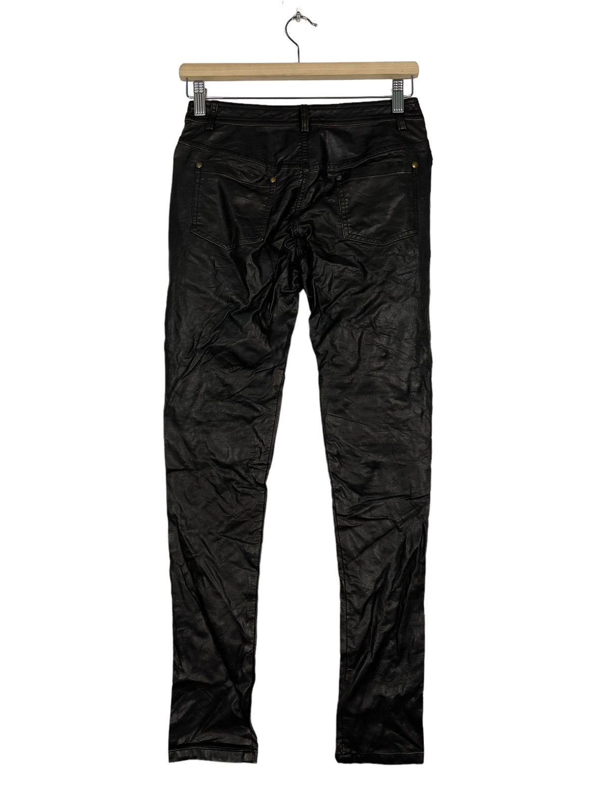 Designer 🔥 DEVIL FASHION CYBERPUNK BONDAGE LEATHER SYNTETIC Size US 26 / EU 42 - 7 Thumbnail