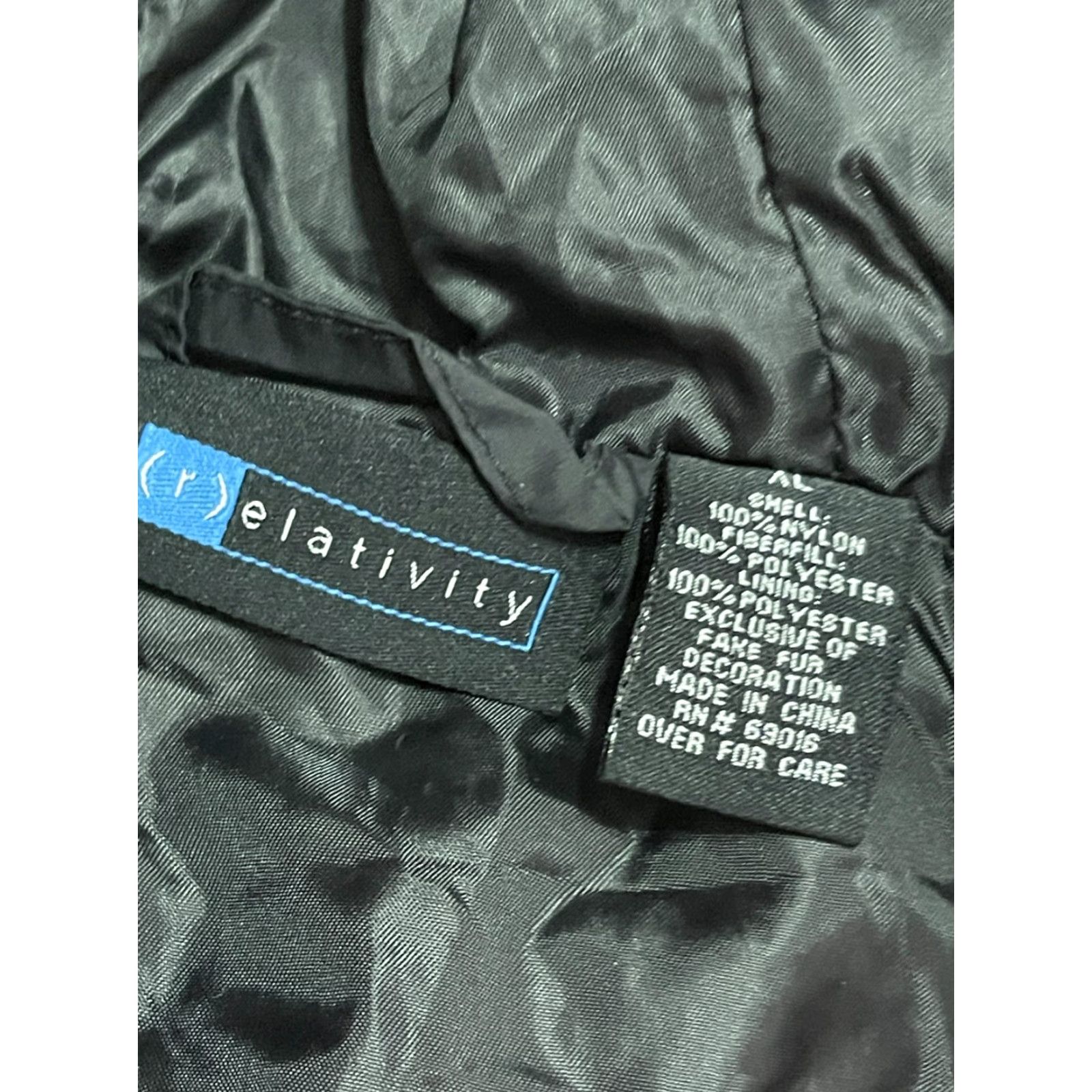 Vintage Relativity Jacket Women's XL Black Full Zip Hoodie Vest Zip Pockets Modern Basic Jacket Mens? Size XL / US 12-14 / IT 48-50 - 6 Thumbnail