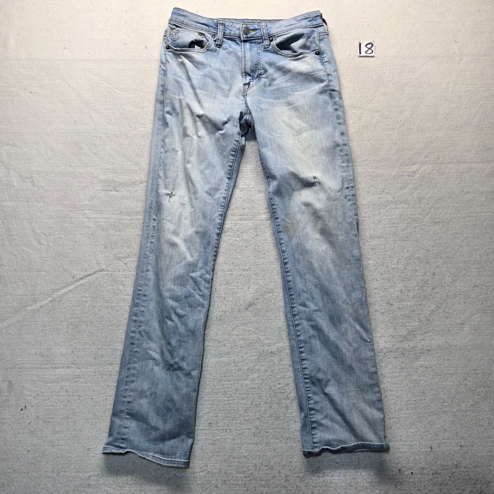 American Eagle Outfitters American Eagle Outfitters Jeans Slim Straight Women Adult 28 Blue 5-Pocket Denim Stretch Mockup? Size 28" / US 6 / IT 42 - 2 Thumbnail