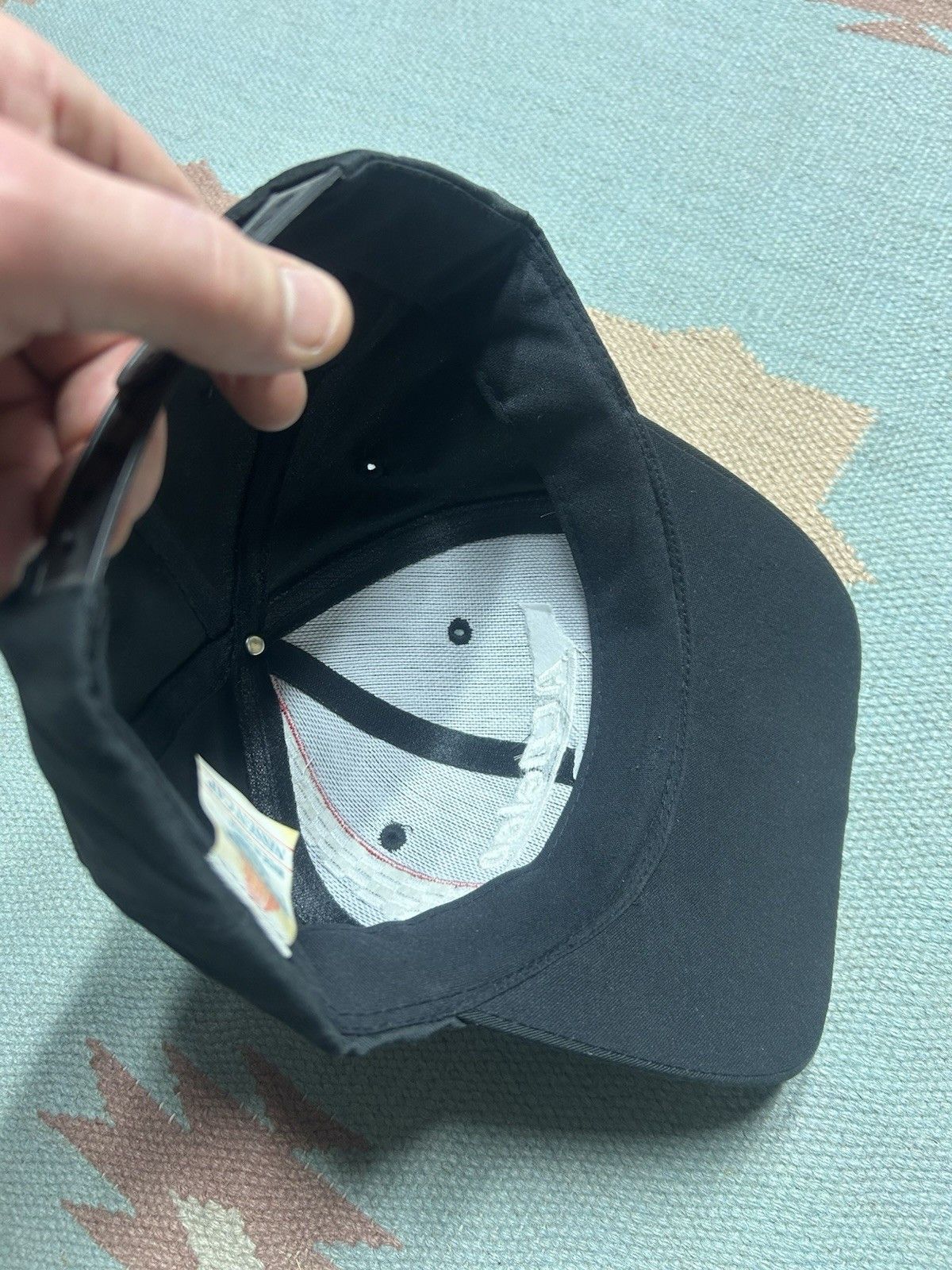 Vintage Vtg Snap hat AC Delco universal lift parts racing checkered Size ONE SIZE - 6 Thumbnail