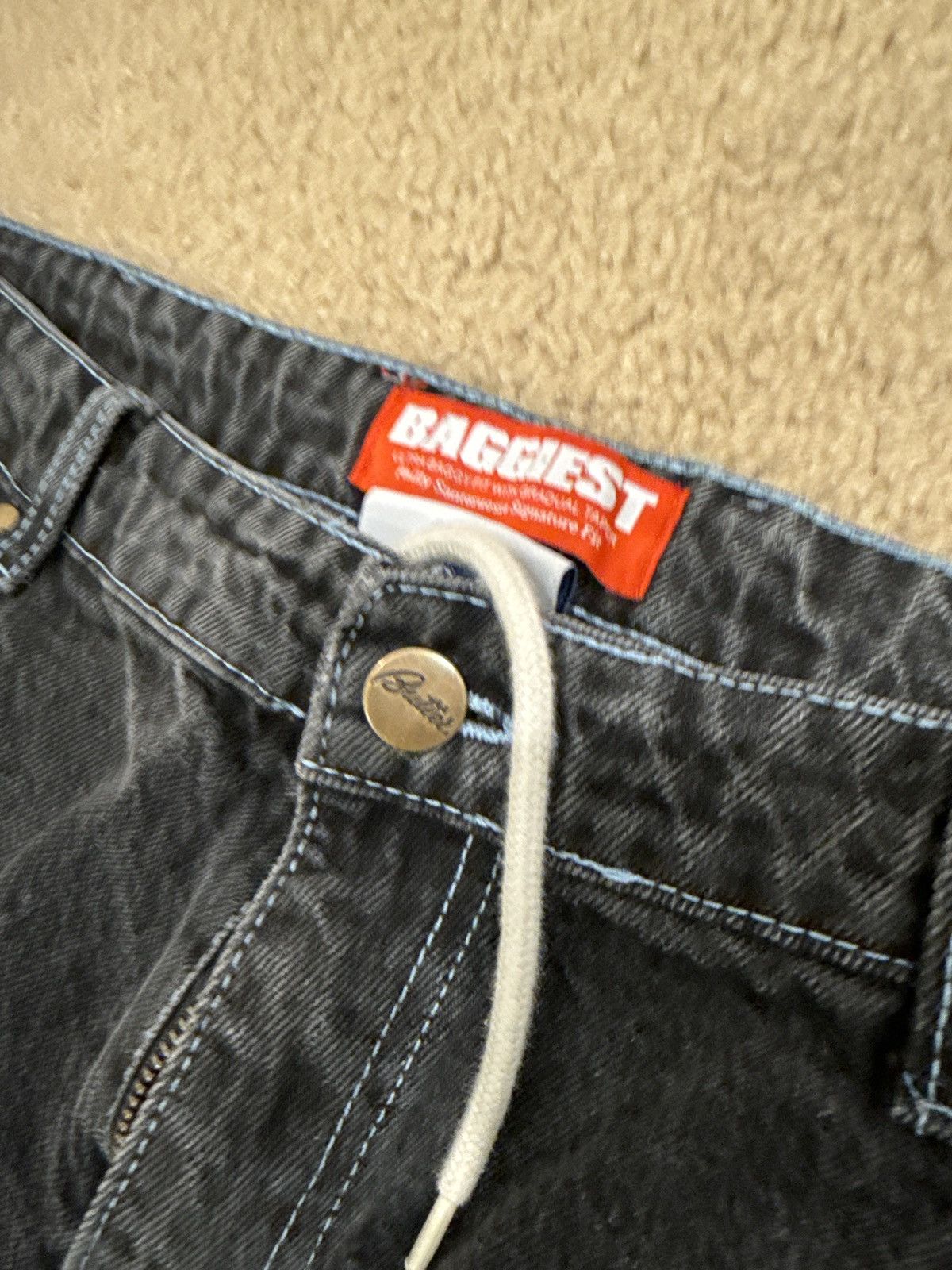Butter Goods Butter Goods Santosuosso Denim Jeans, Washed Black Size US 34 / EU 50 - 5 Thumbnail