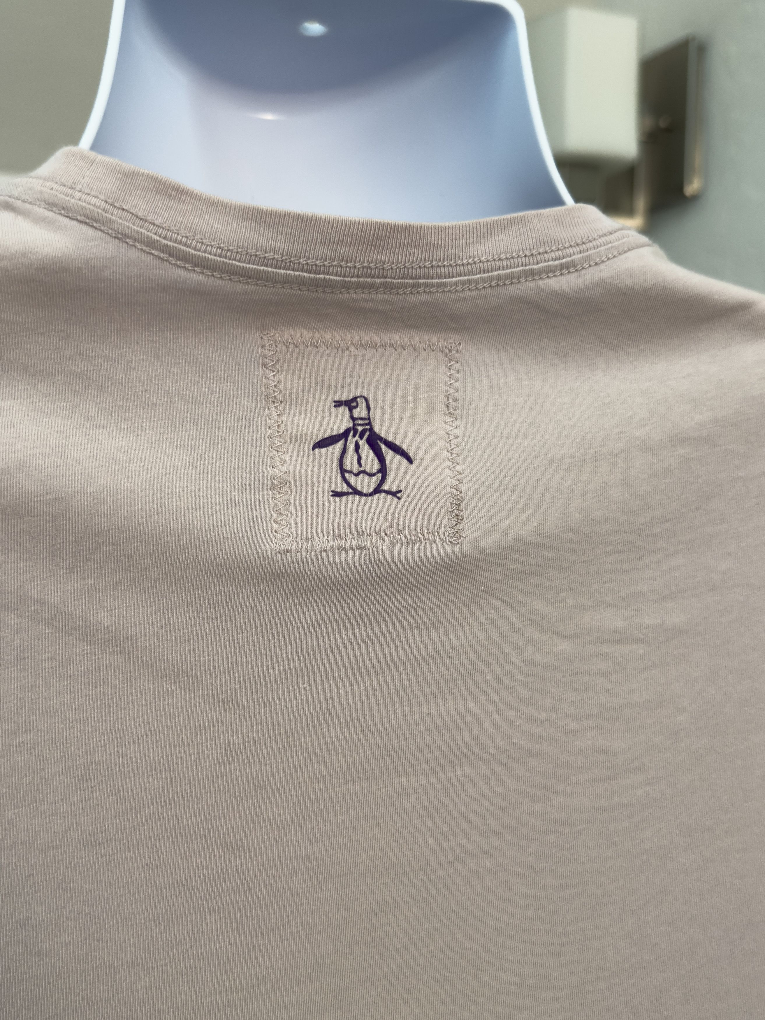 Original Penguin Original Penguin “55” Helmet Graphic T-Shirt Beige Purple Size US M / EU 48-50 / 2 - 4 Thumbnail