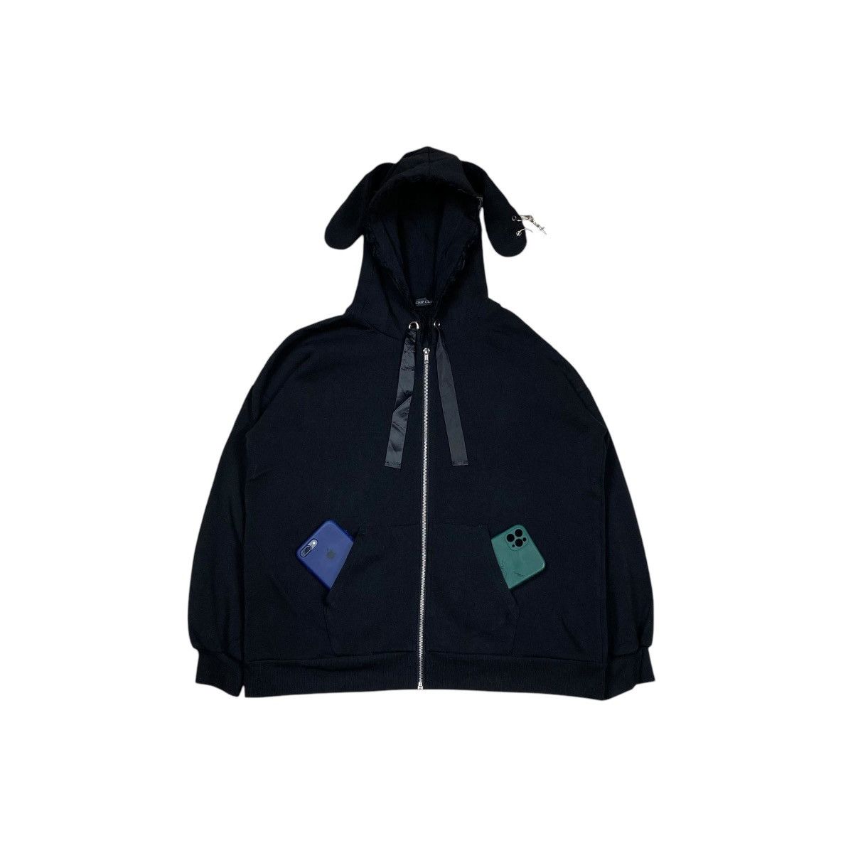 Hysteric Glamour × Japanese Brand Chip Clip Pullover Zip Hoodie Size US M / EU 48-50 / 2 - 2 Thumbnail