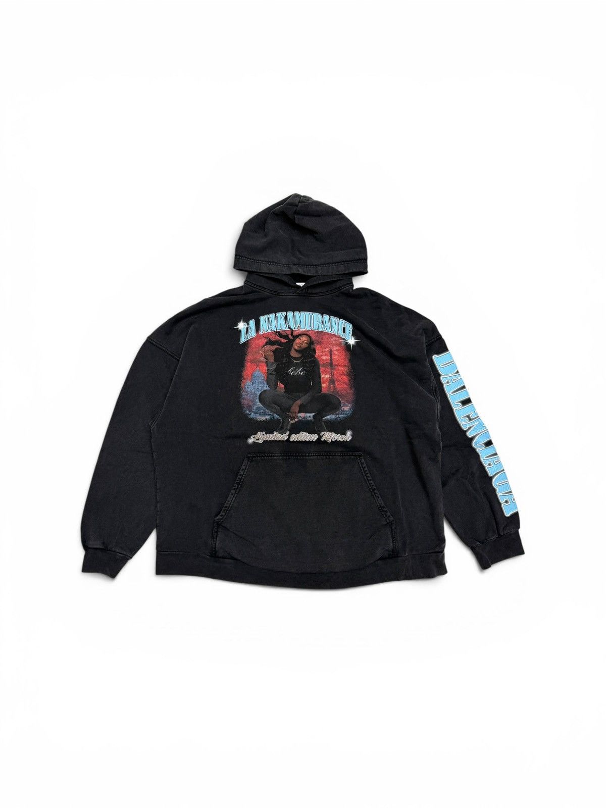 Balenciaga Balenciaga x Aya Nakamura “La Nakamurance” Hoodie Black Size US M / EU 48-50 / 2 - 1 Thumbnail