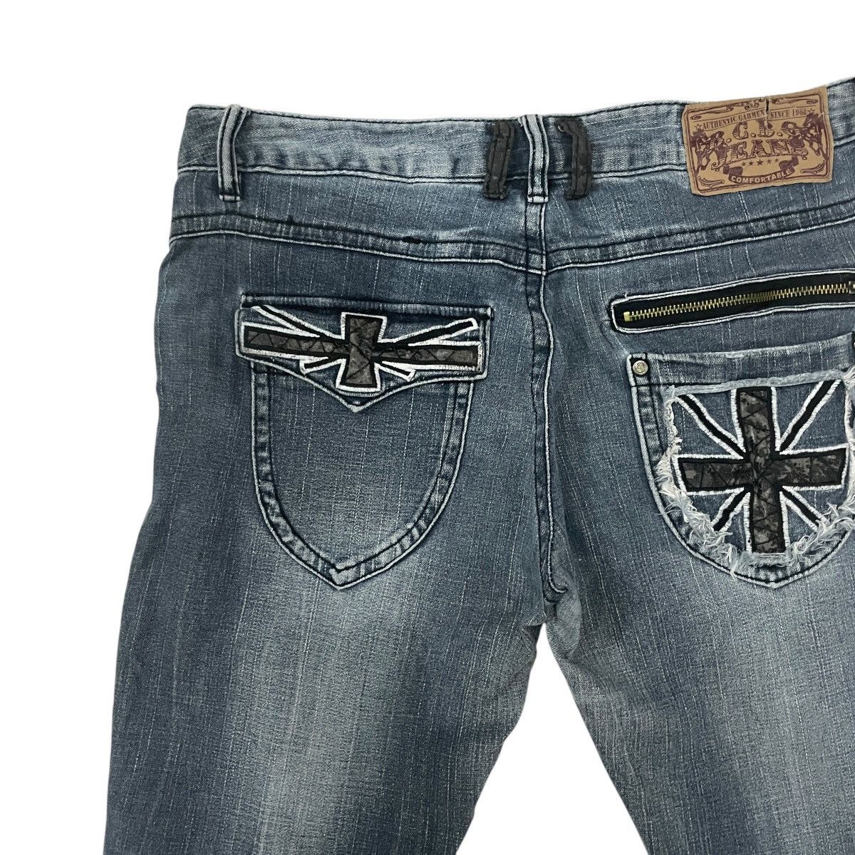 Japanese Brand Vintage Bcps Denim Jeans Size US 34 / EU 50 - 9 Thumbnail