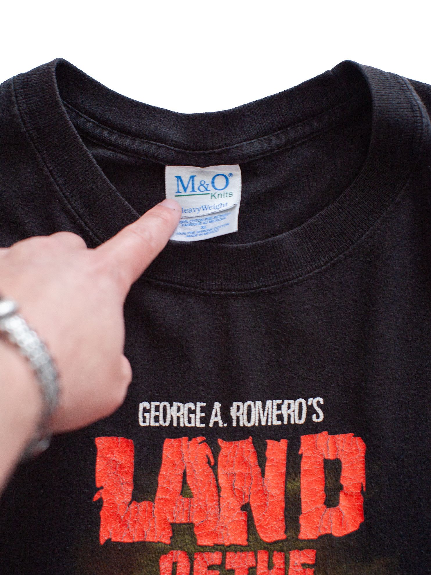 Vintage Vintage 2005 Land of the Dead 00s Horror Movie T-Shirt Size US XL / EU 56 / 4 - 2 Thumbnail