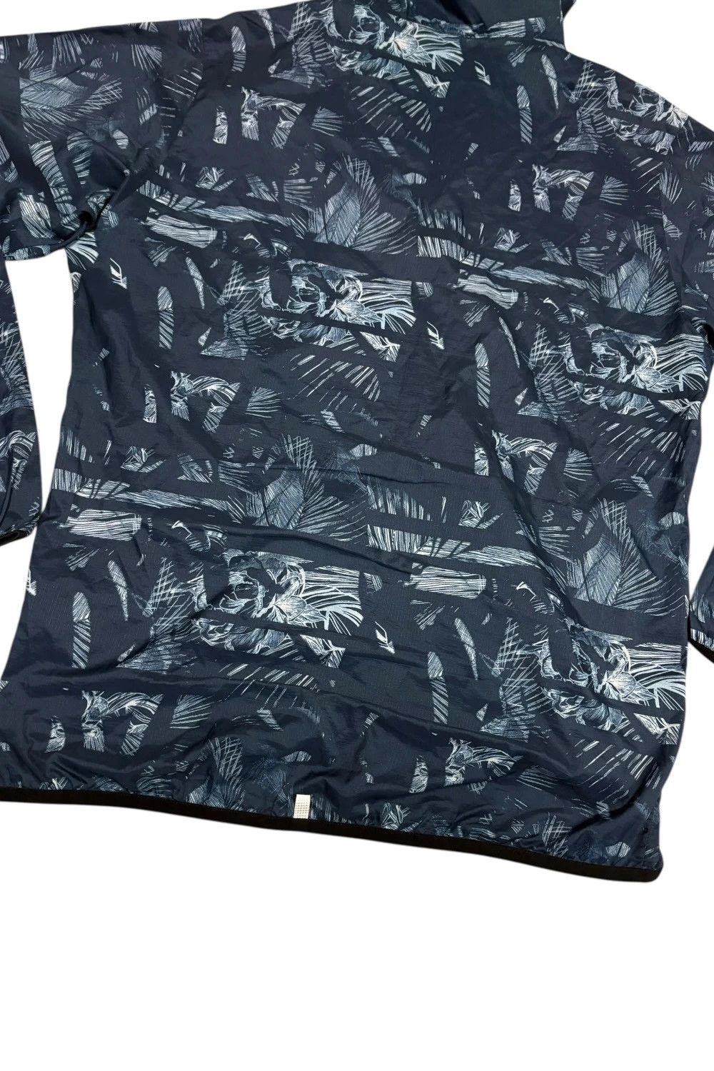 Oakley Oakley blue tropical leaf wash windbreaker jacket Size US M / EU 48-50 / 2 - 3 Thumbnail