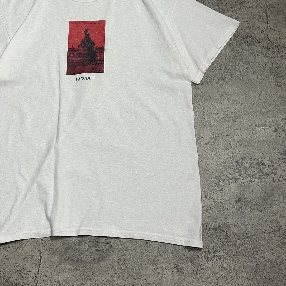 PACCBET PACCBET Temple Graphics SS Tee - White Size US L / EU 52-54 / 3 - 5 Thumbnail
