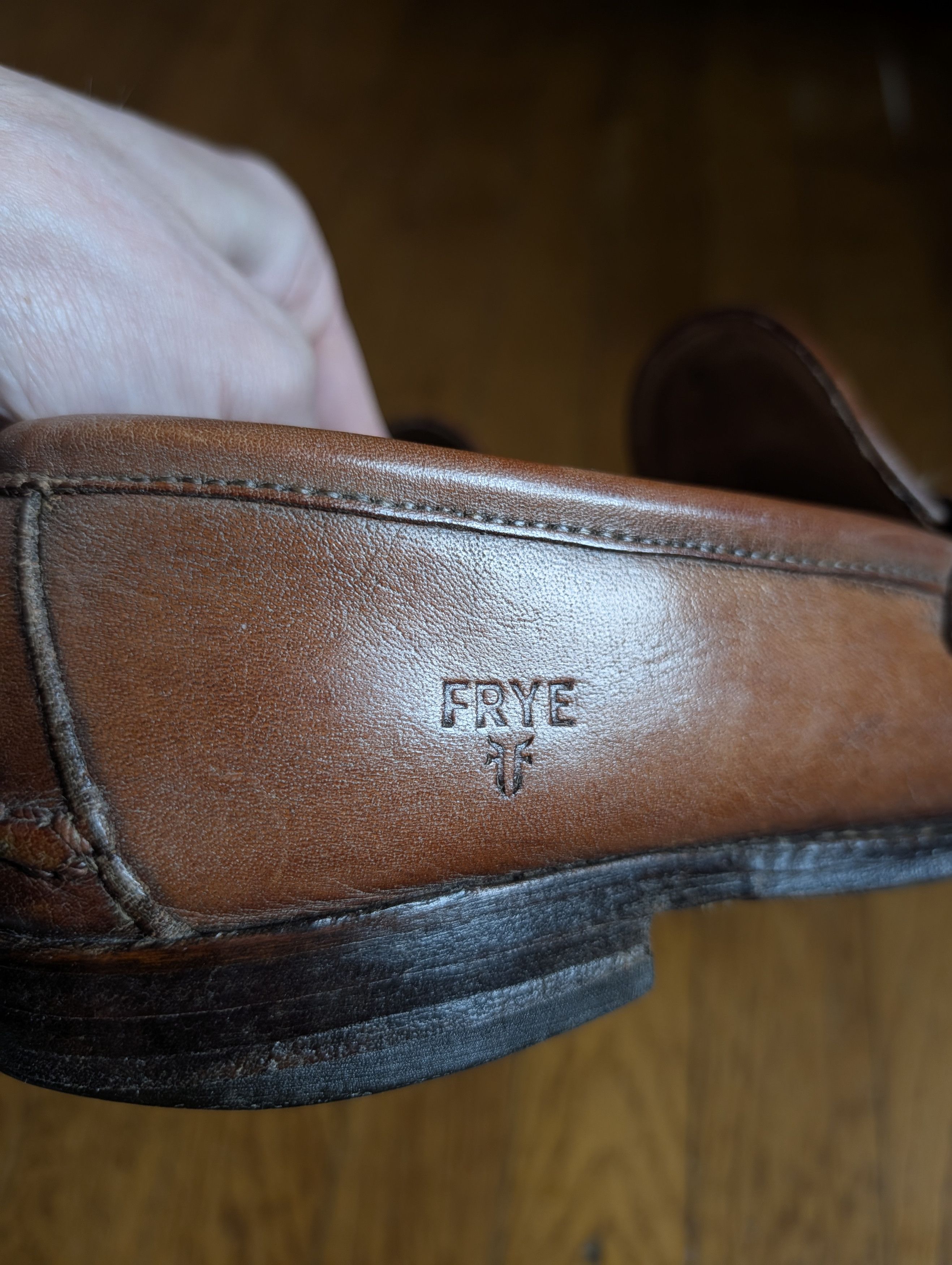 Mezlan Brown leather "Florence" brogues Spain mens 10 Size US 10 / EU 43 - 5 Thumbnail