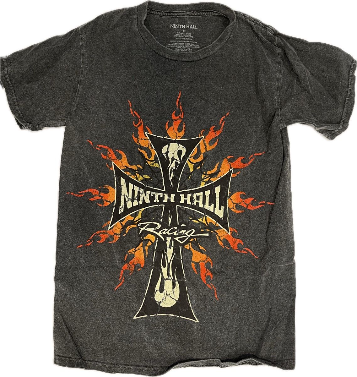 Ninth Hall Ninth Hall Flame Cross Racing T-Shirt - Small Size US S / EU 44-46 / 1 - 2 Thumbnail