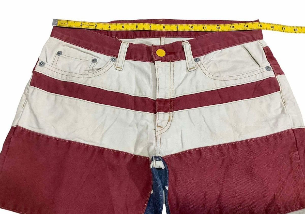 Hysteric Glamour 🔥Y2K Archived Hysteric Glamour Hagi Flared Denim USA Flag Size US 30 / EU 46 - 17 Thumbnail