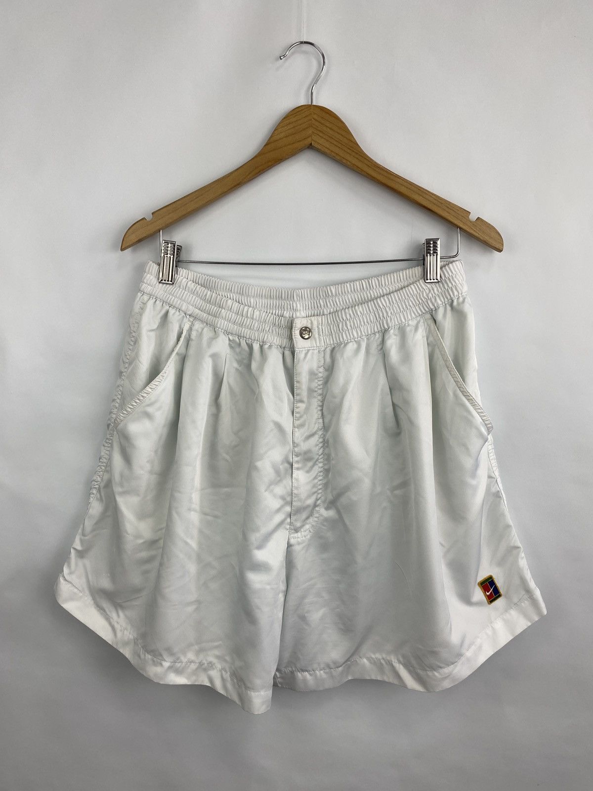 Nike 🇺🇸🎾 Vintage 90s Nike Tennis Challenge Court shorts Size US 36 / EU 52 - 3 Thumbnail